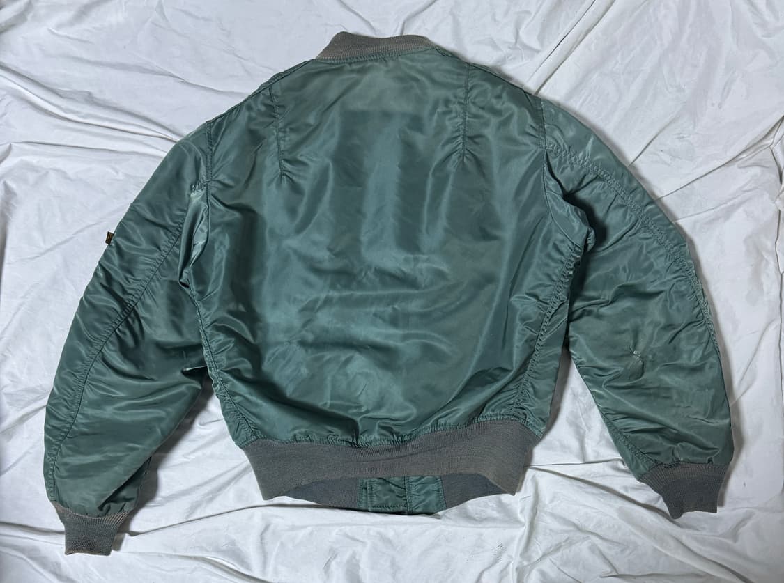 Usa 알파인더스트리 ideal 지퍼 마원 자켓 50s 복각 상품이미지2