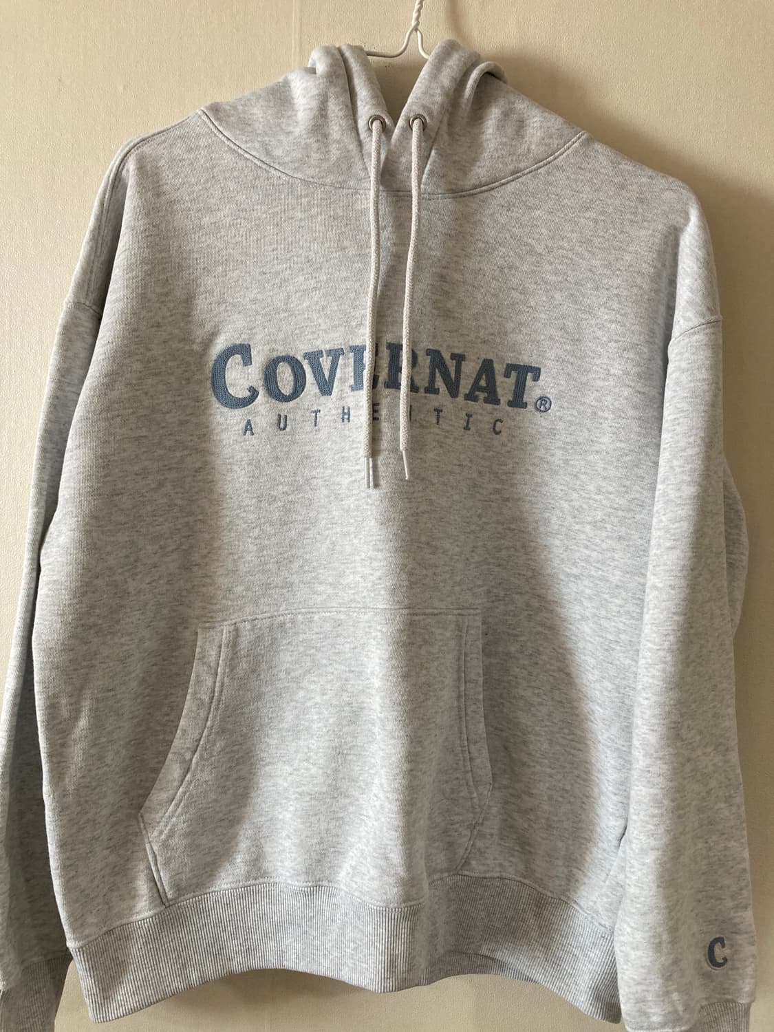 커버낫 후드티 S 회색 상품이미지1