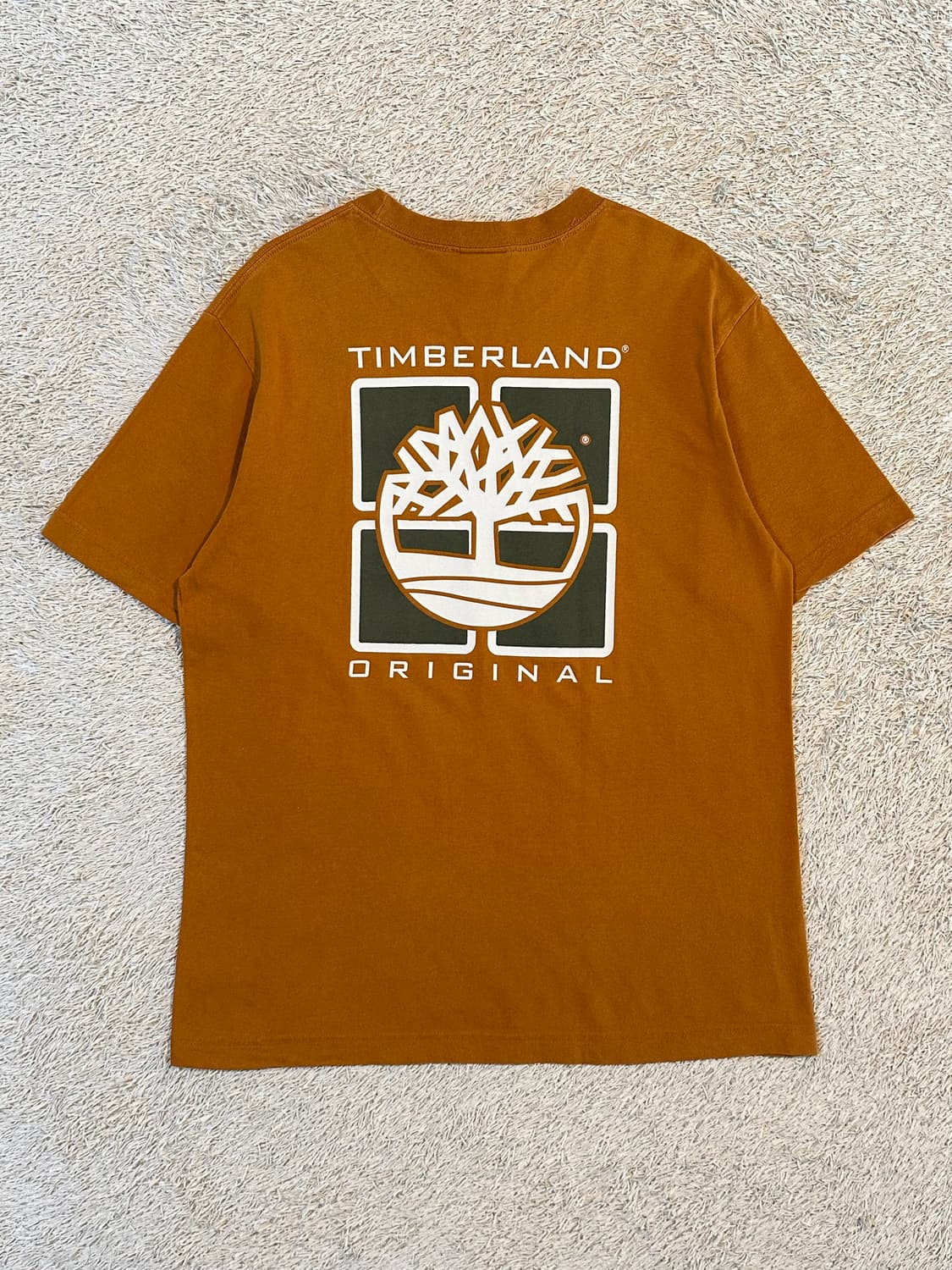 희귀) 팀버랜드 TIMBERLAND 백로고 반팔 티셔츠 상품이미지1