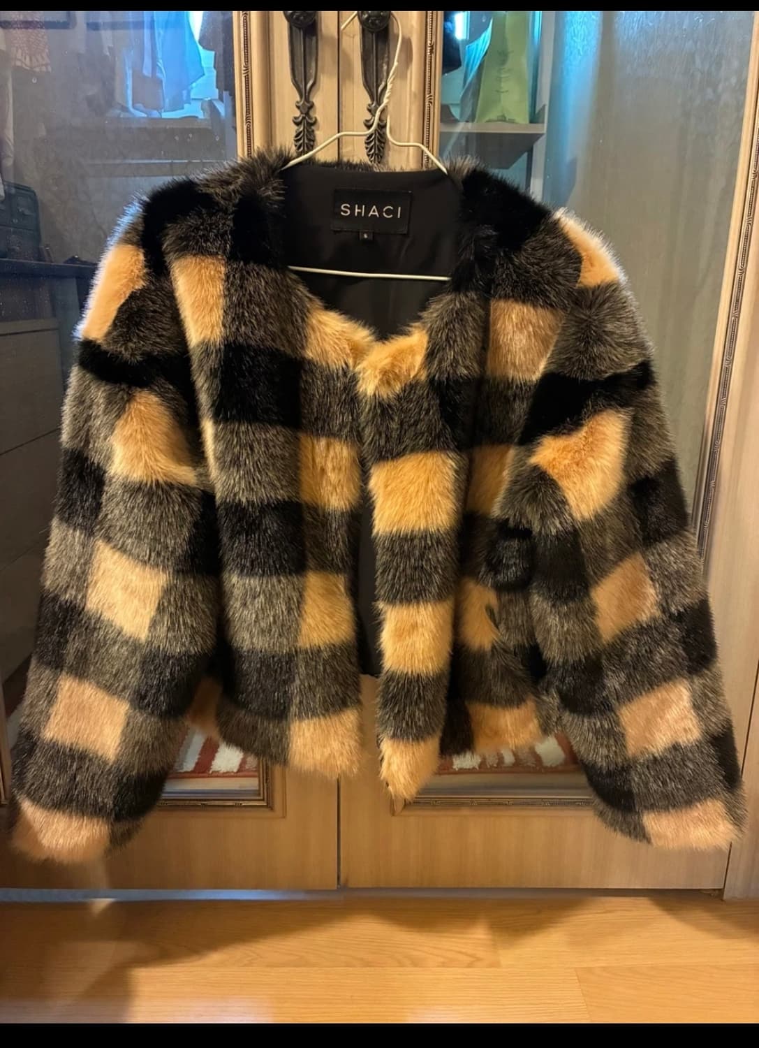 페이크 퍼 코트  상품이미지1