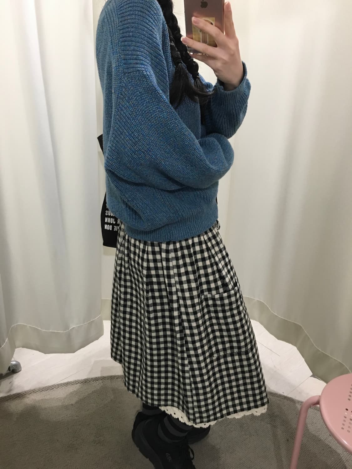 Blue Heather Knit 상품이미지6