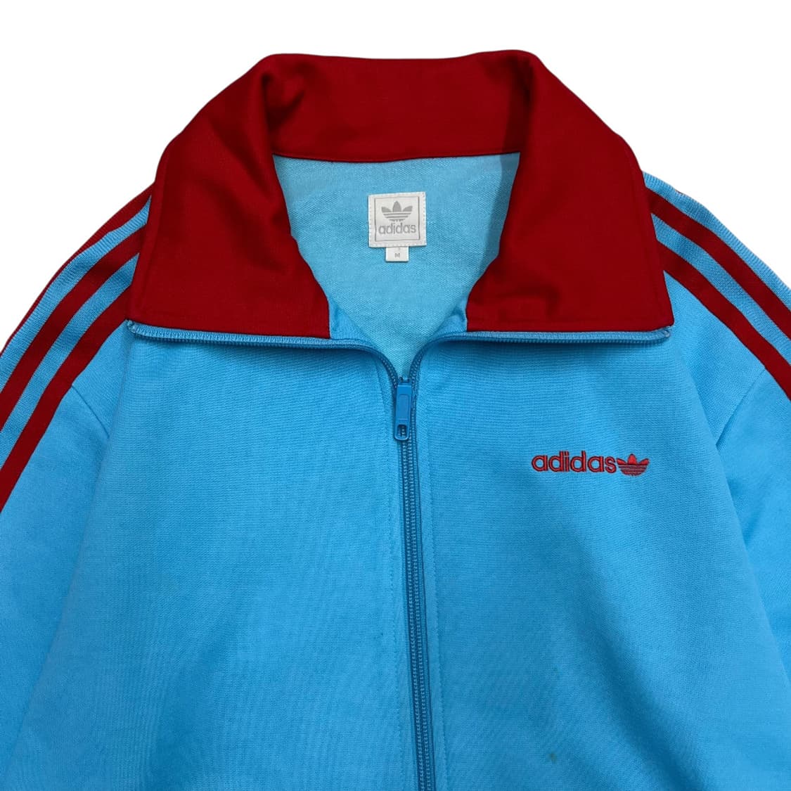 아디다스 레드라인 소라배색 트랙탑 M 상품이미지4