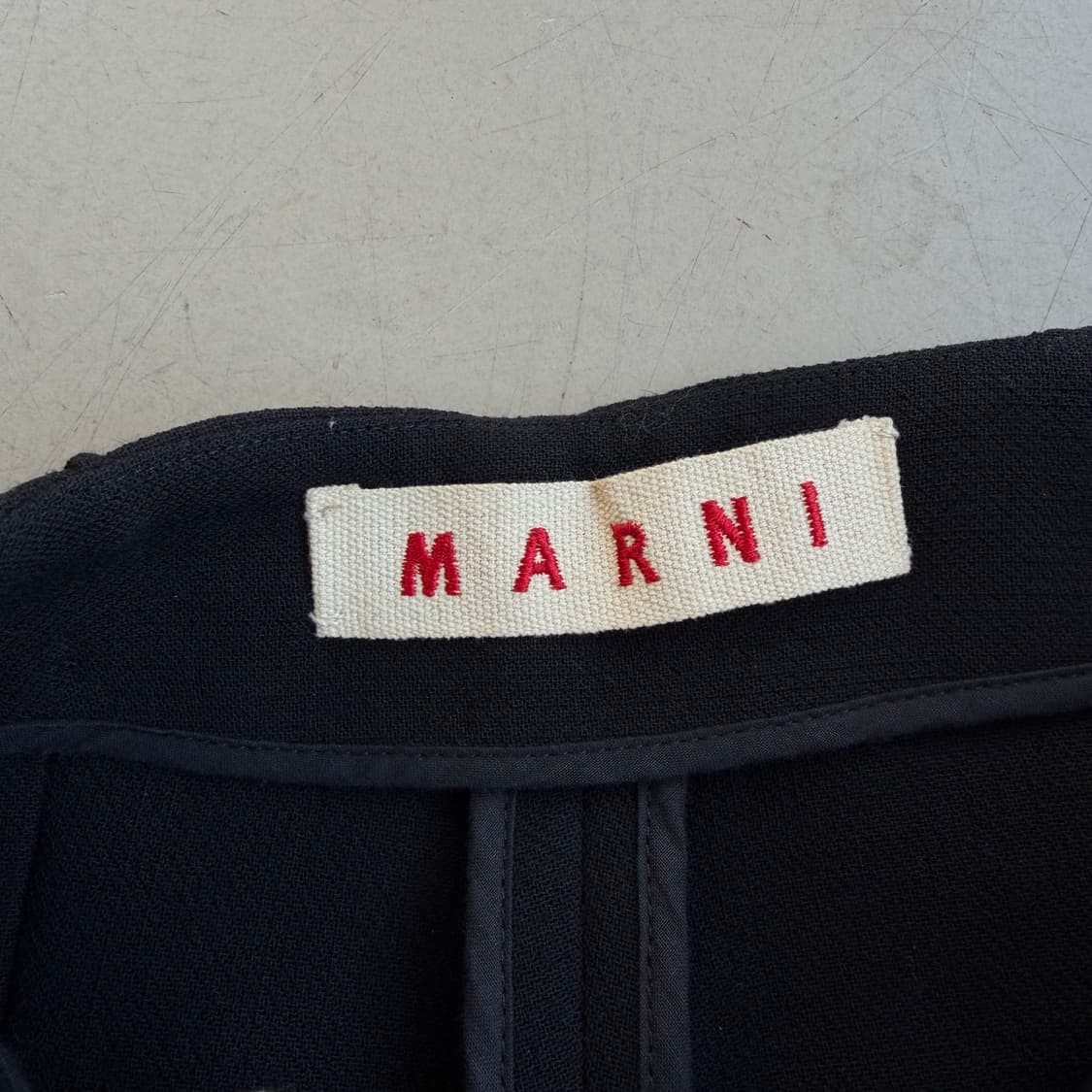 마르니 핀턱 울 트라우저 상품이미지5