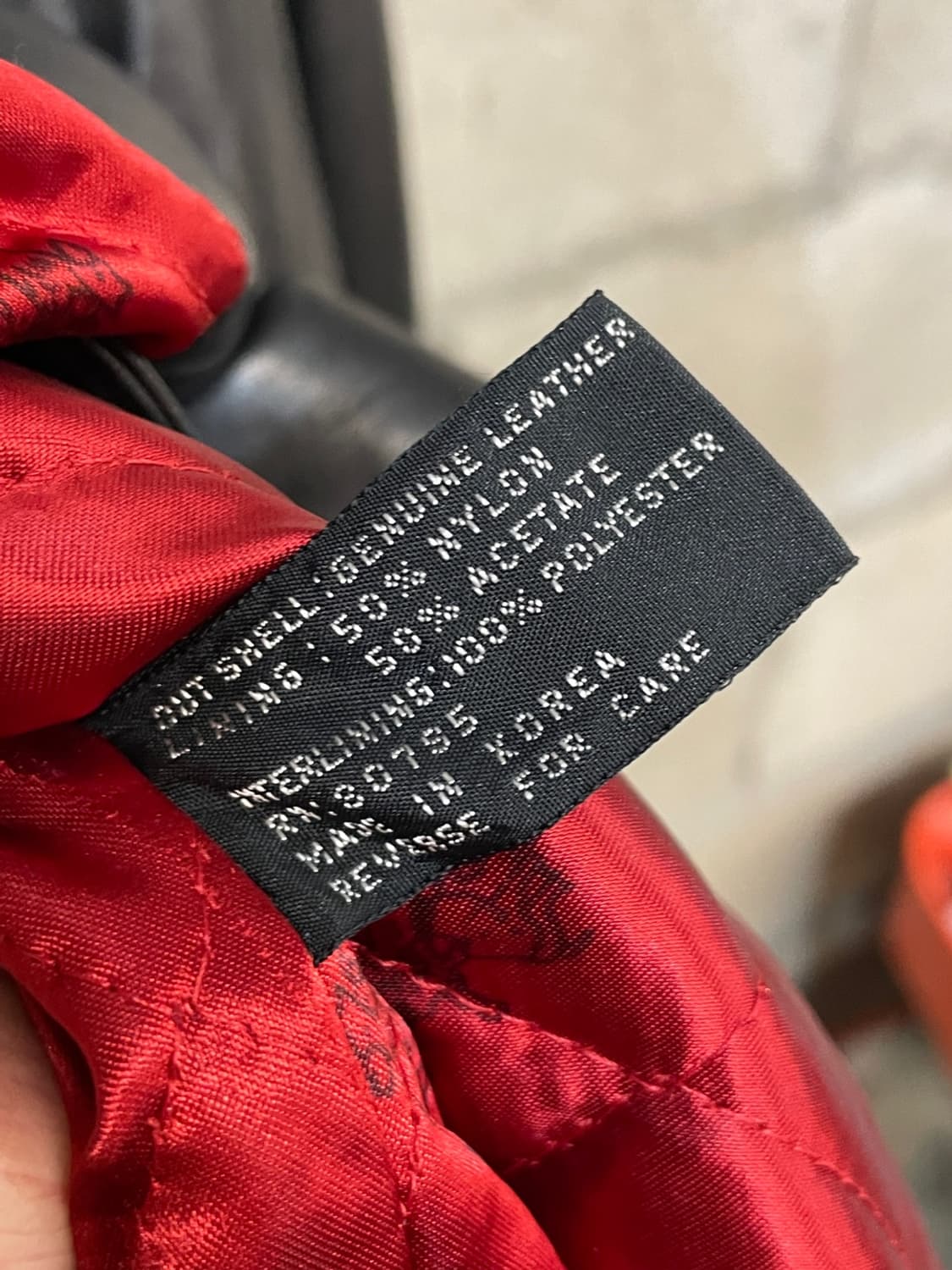 빈티지 양가죽 레더 코트 상품이미지6