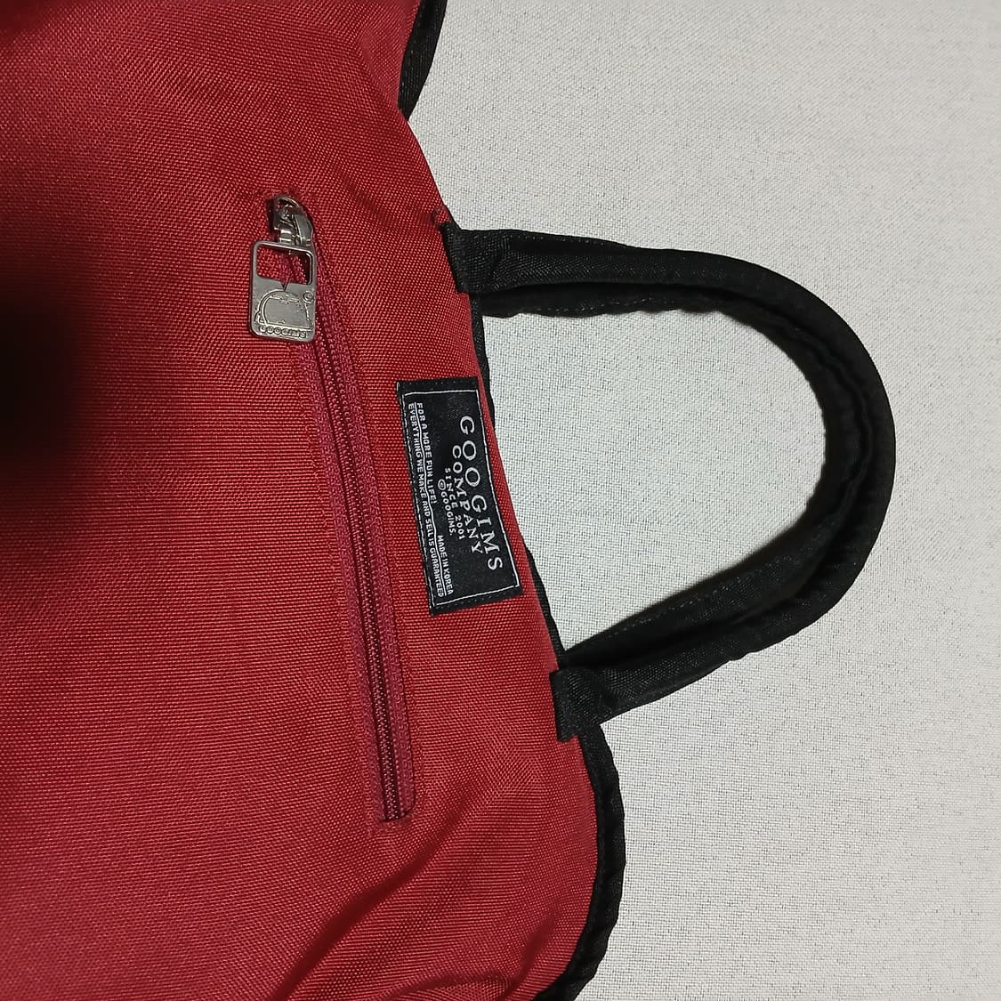 구김스 양면 토트백 크로스백 가방 남녀공용 상품이미지7