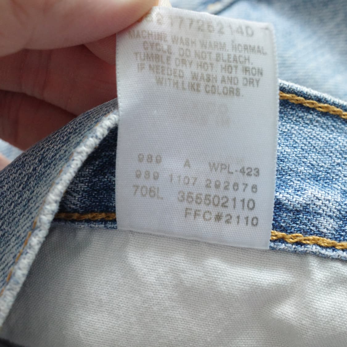 00s 리바이스 550 릴렉스핏 데님 반바지 연청 W36 상품이미지5