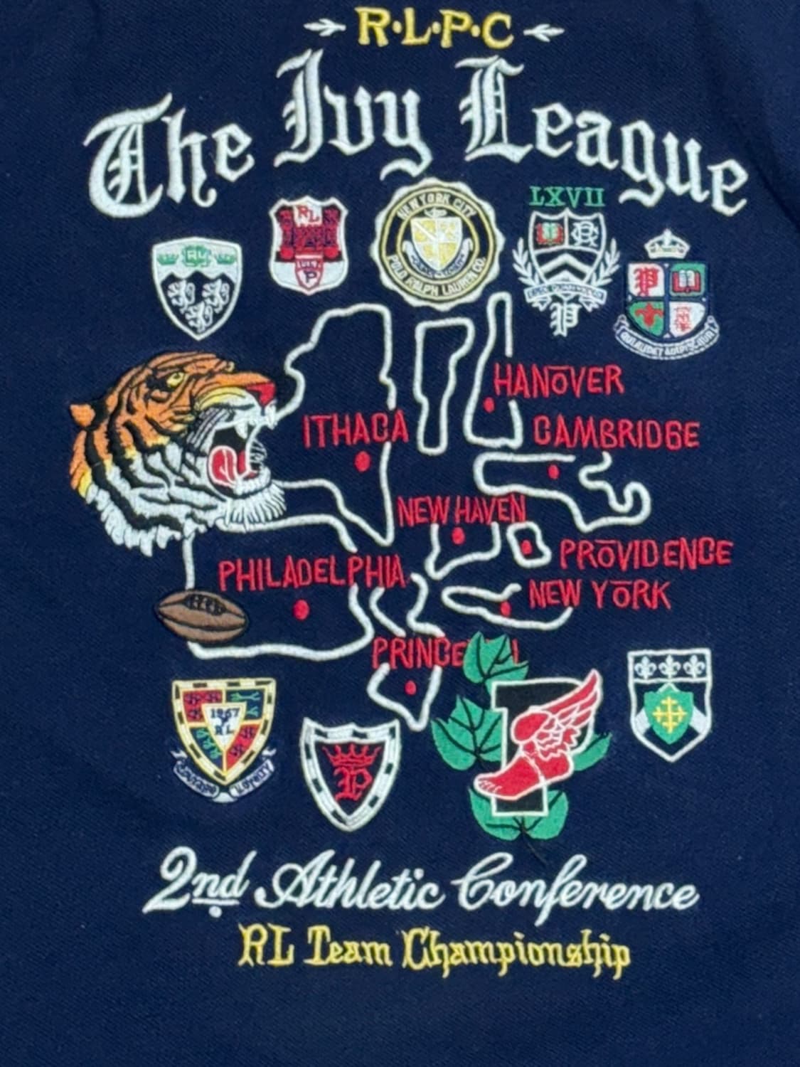 폴로 랄프로렌 아이비리그 자수 패치 카라티 치프키프 상품이미지5