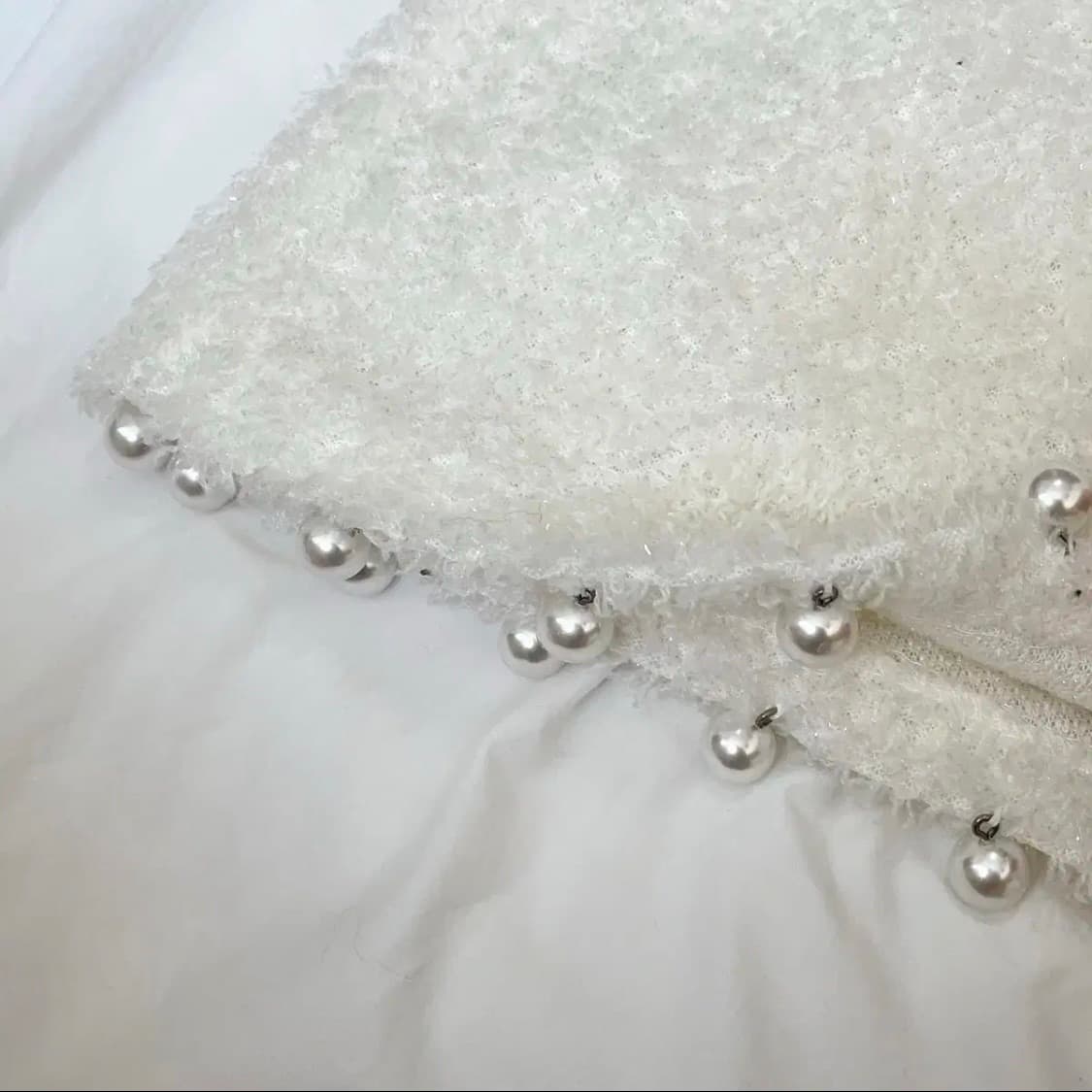 빈티지 ) 트윙클헤어리 진주원피스 상품이미지4