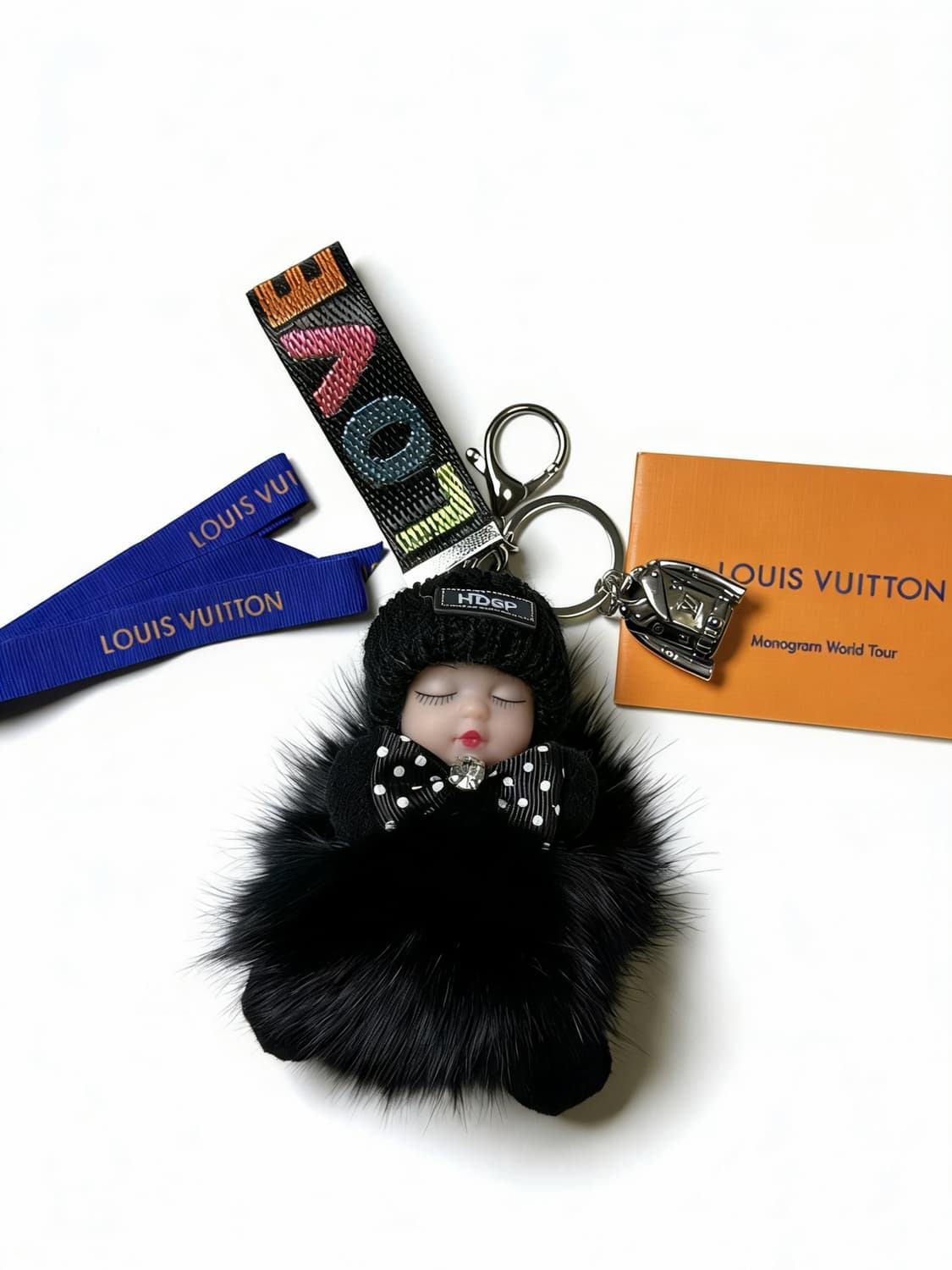 루이비통 네오 LV 클럽 백 참 열쇠고리 가방걸이 상품이미지4