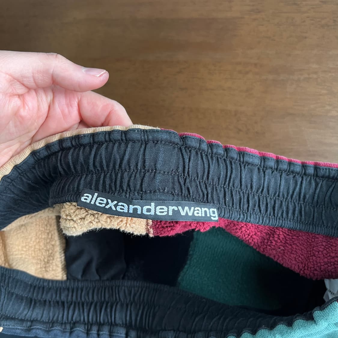 알렉산더왕 우먼 컬러블록 스웻 조거팬츠 XS 상품이미지5