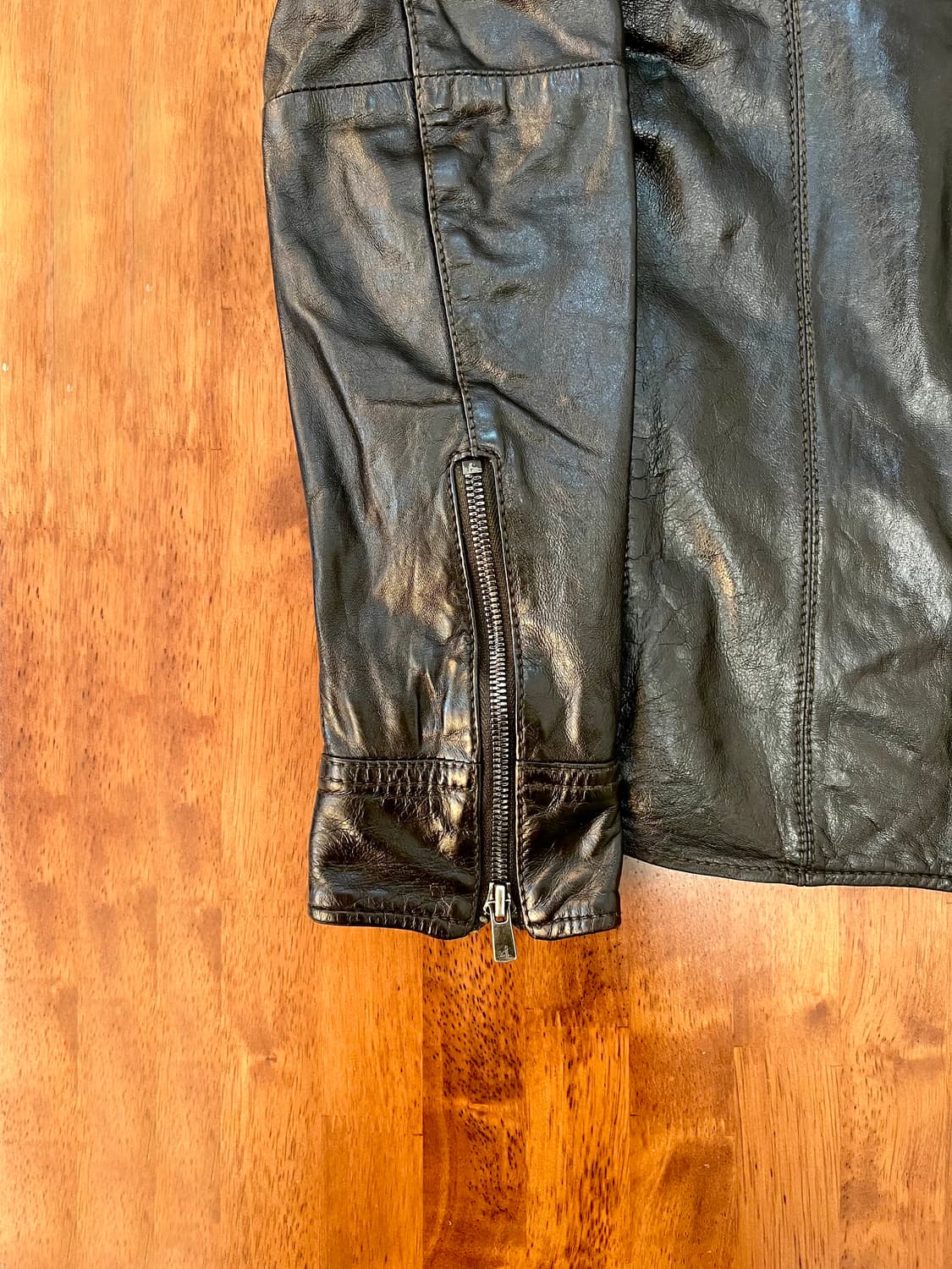 LUVA TRAM 램 레더 싱글 라이더 재킷 상품이미지4