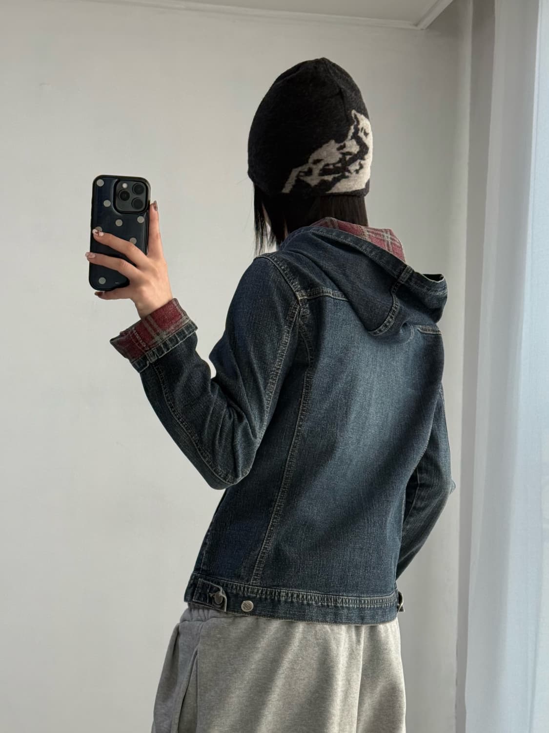 90‘s 리 진스 데님 후드자켓 상품이미지6