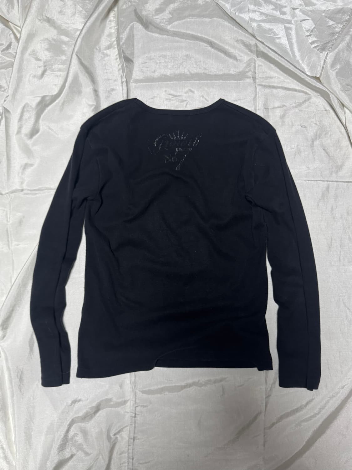 in the attic" Y2K Print Black Sleeve 상품이미지4