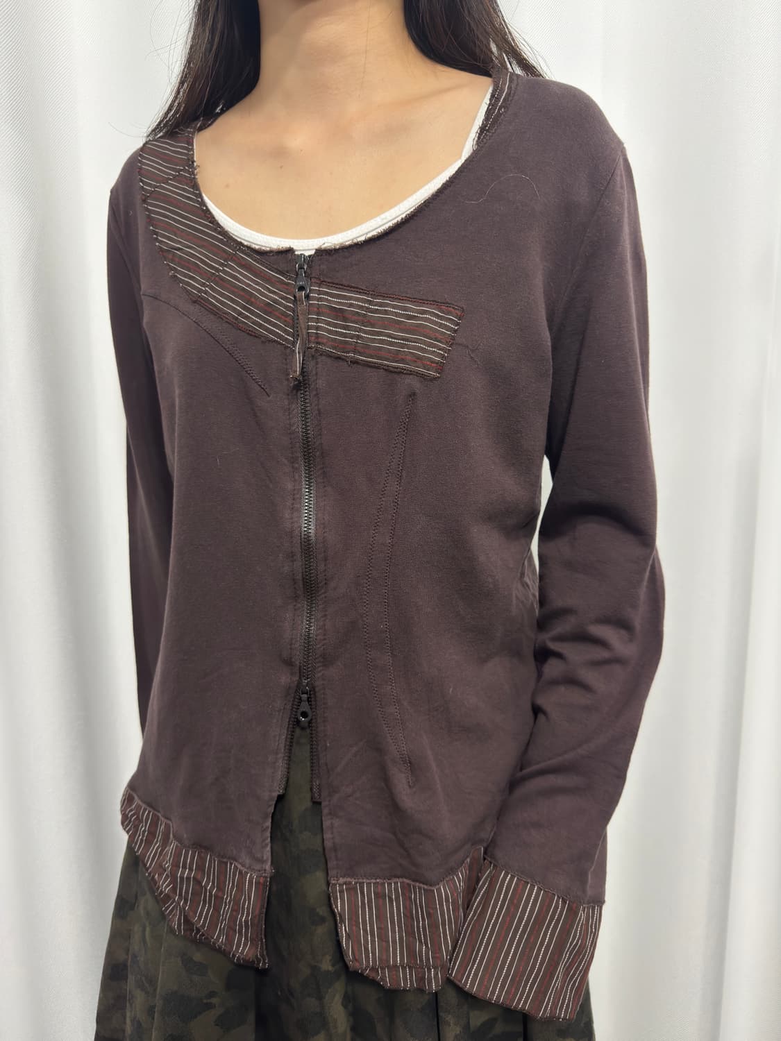 one step design twoway zipup 상품이미지3