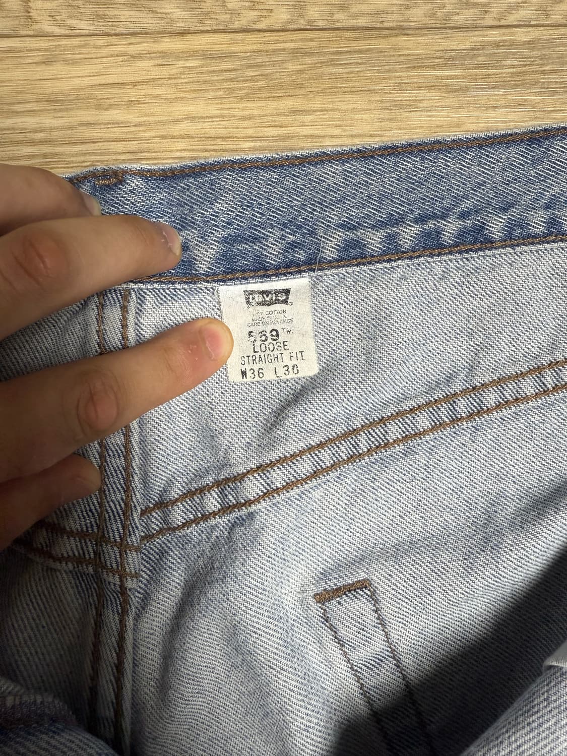 00년도 리바이스 569 made in USA 상품이미지2