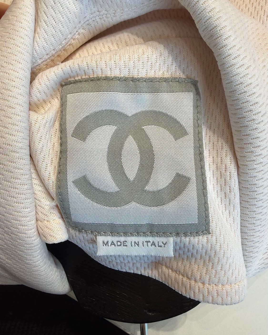 샤넬 스포츠 라이트핑크 라인 자켓  상품이미지8