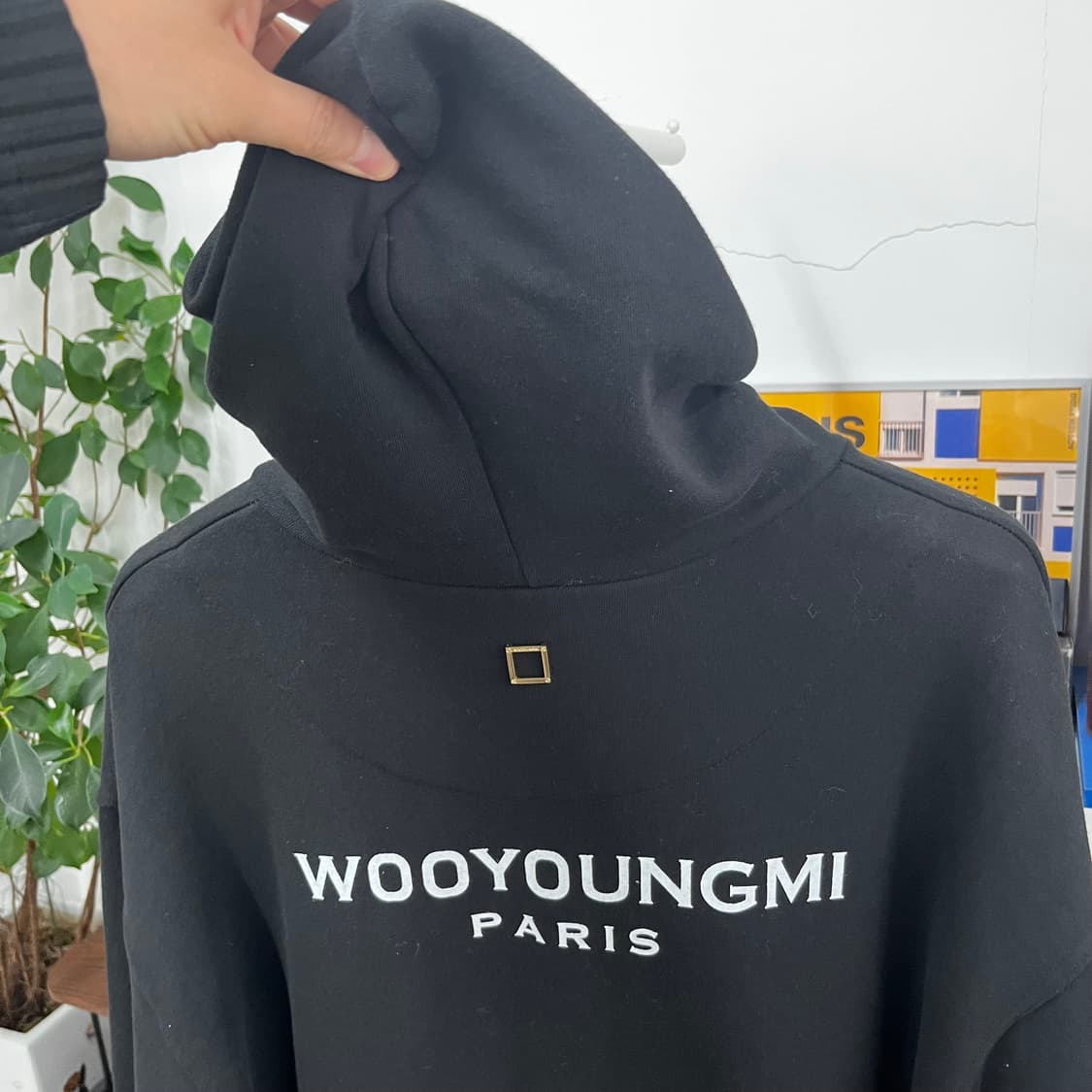 우영미 백로고 후드 48 상품이미지2