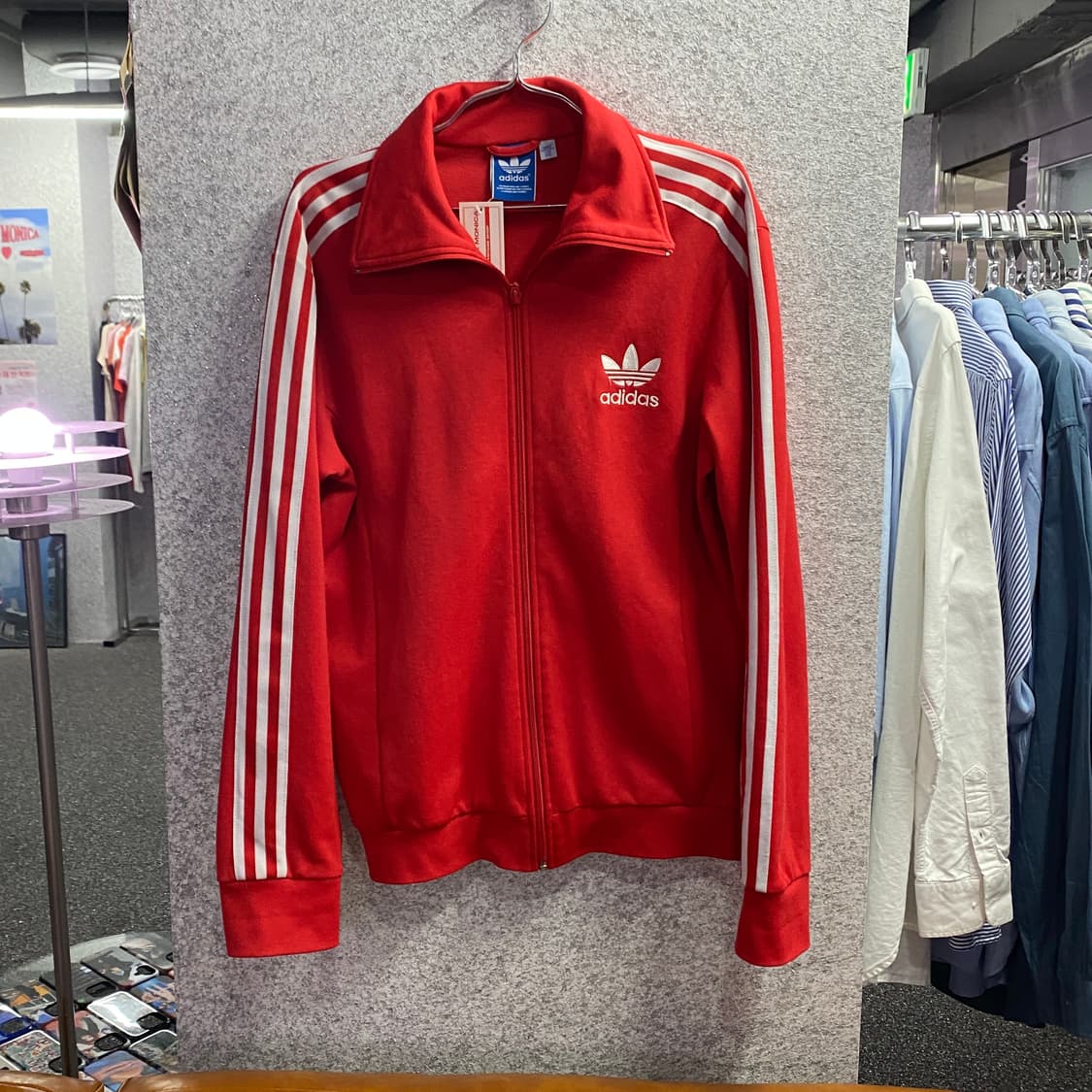 아디다스 유로파 레드 트랙탑 져지 B3142 상품이미지2