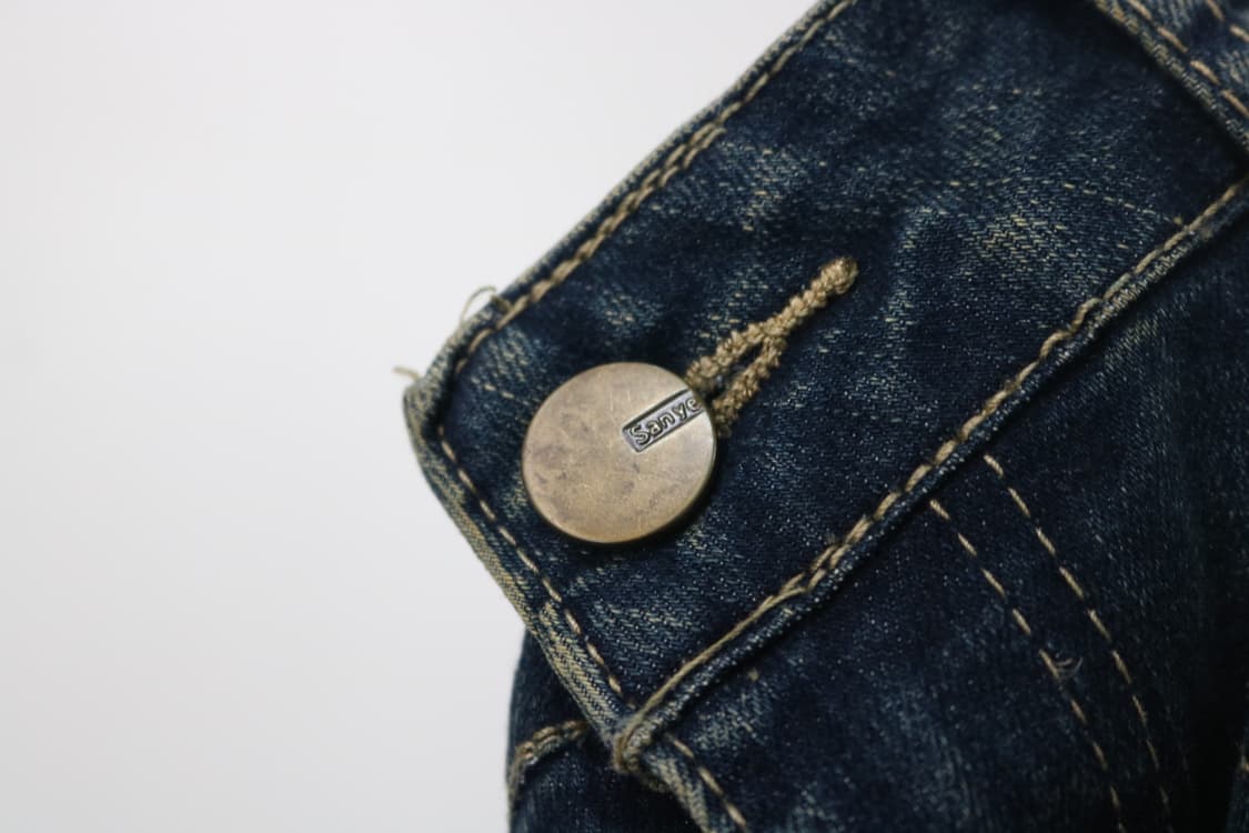 Sanye 빈티지 워싱  부츠컷 데님 팬츠 상품이미지10