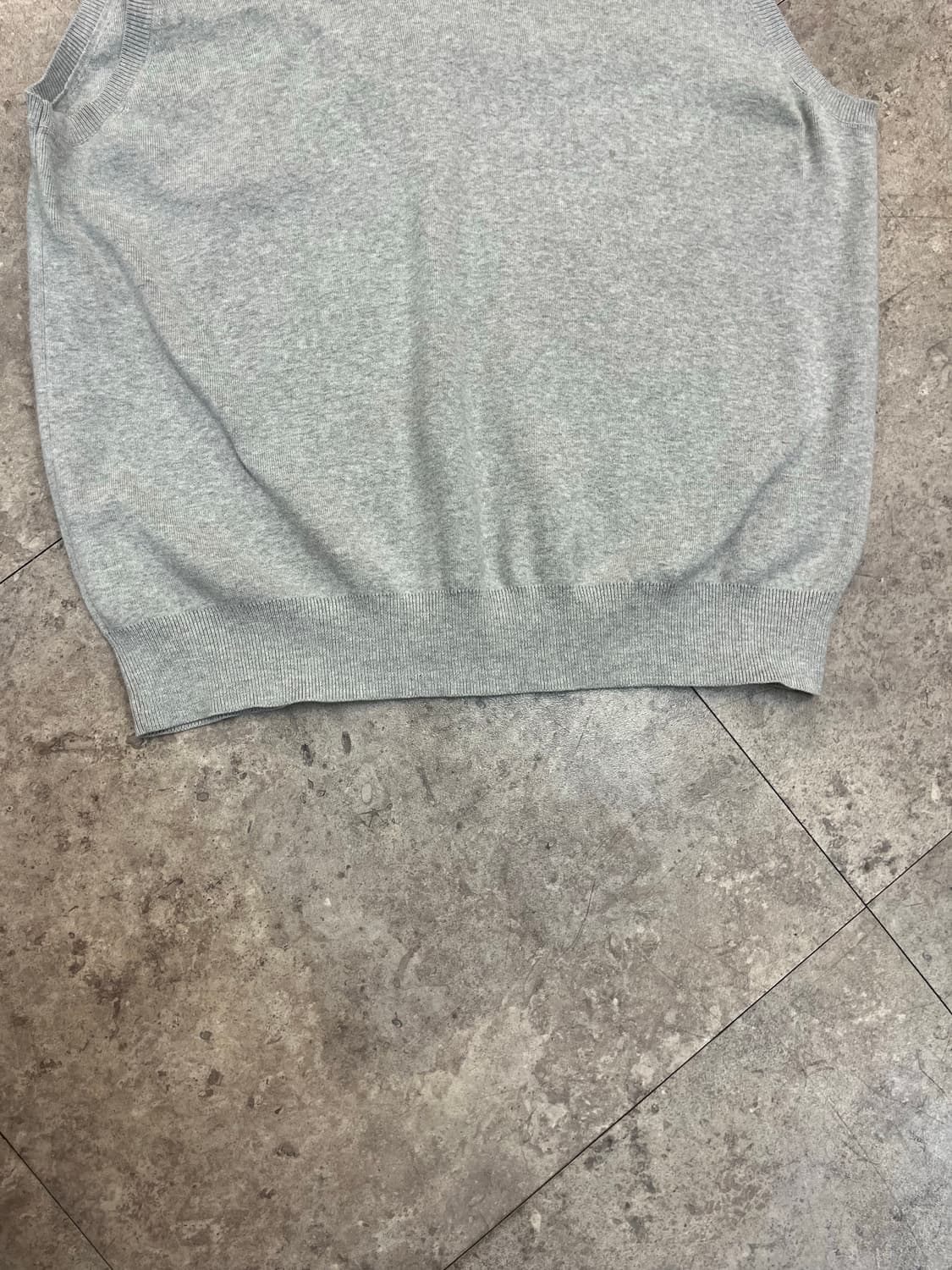 폴로 랄프로렌 니트 베스트 연그레이 M #csz2541 상품이미지6