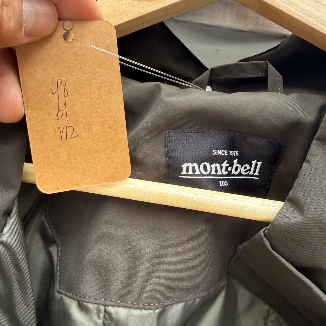 몽벨 카키 바람막이 상품이미지9