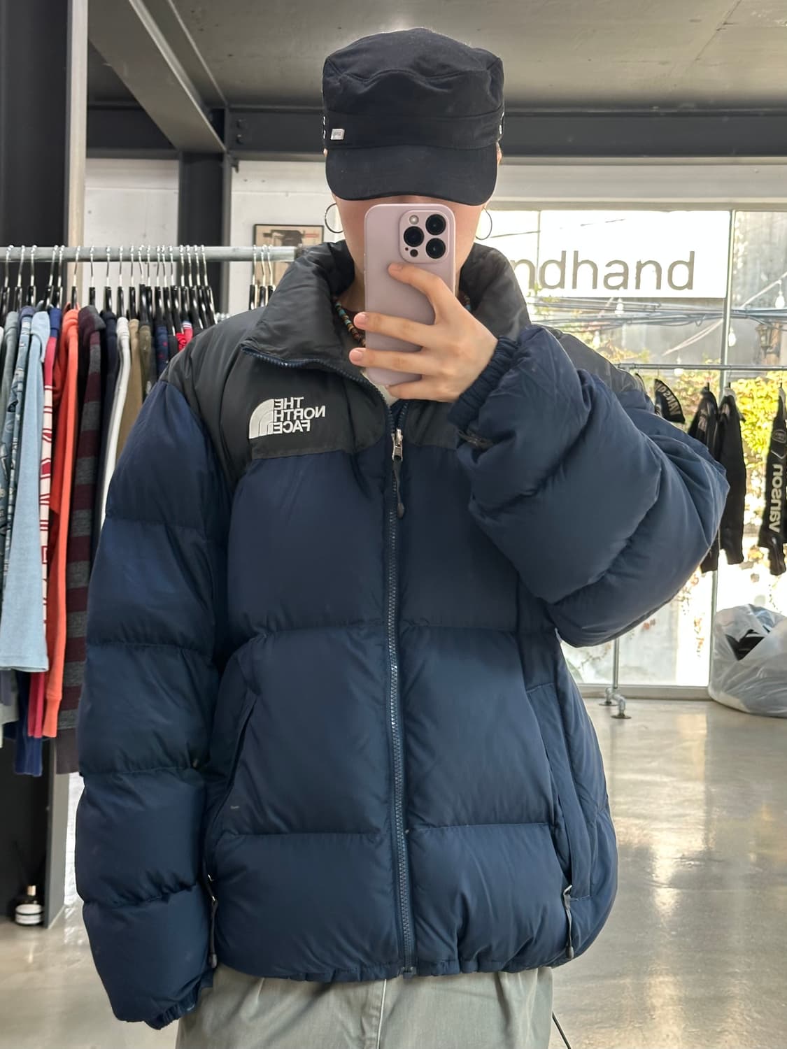 노스페이스 눕시 700 무광 패딩 상품이미지3