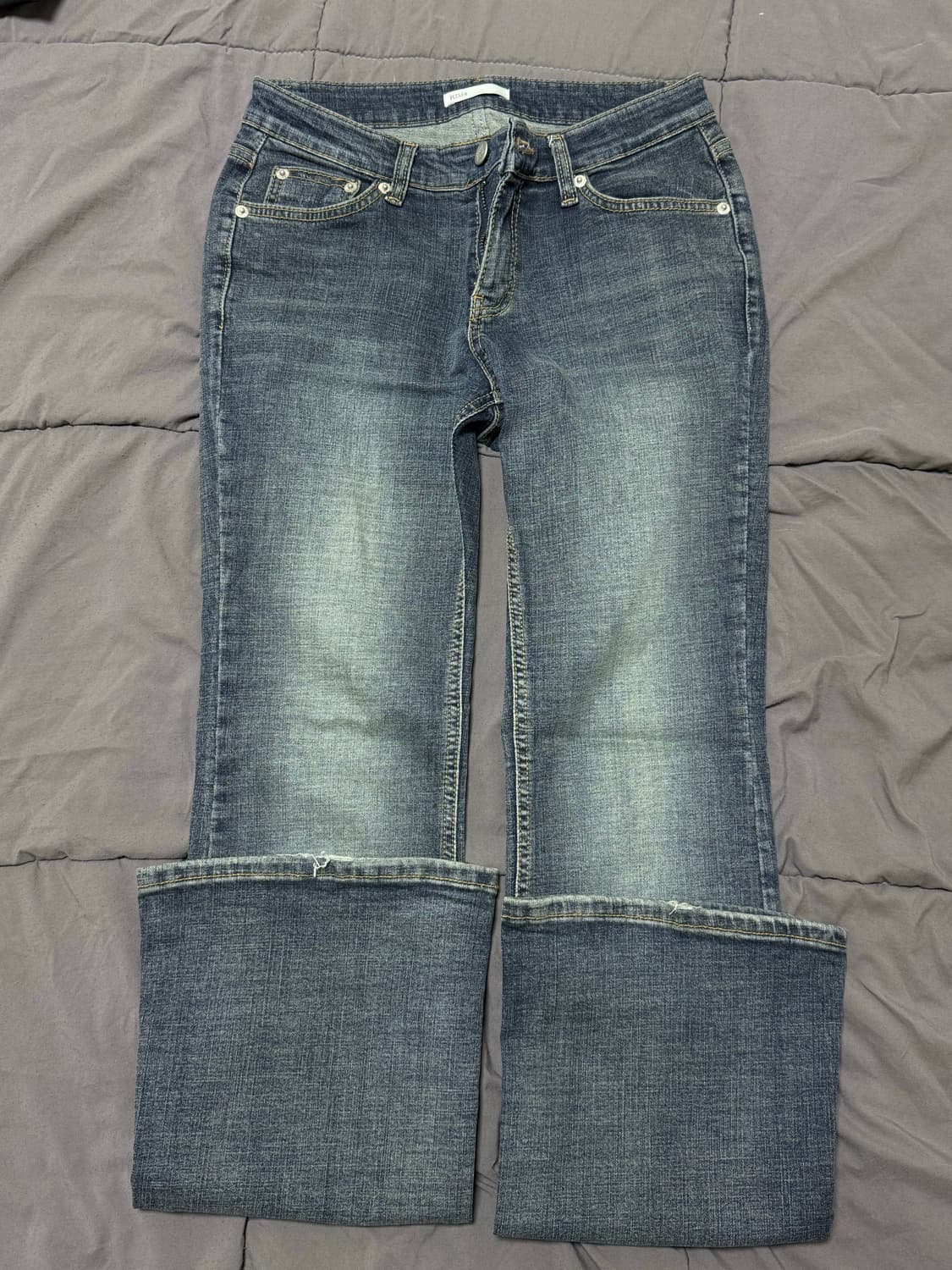 킴서울 314 BLUE VINTAGE 로우라이즈 부츠컷 M 사이즈 팝니다 상품이미지2