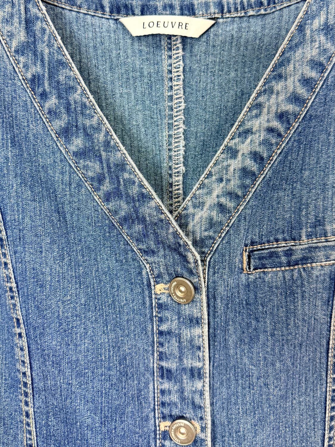 루에브르 데님 원피스 상품이미지4