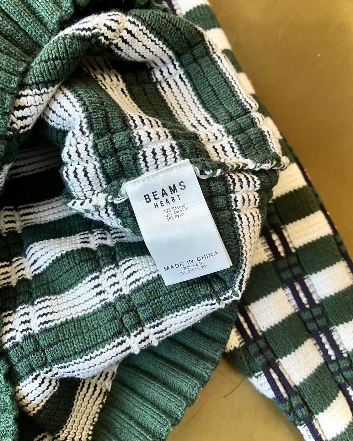 BEAMS Heart Japanese 3D Cable Knit 상품이미지6