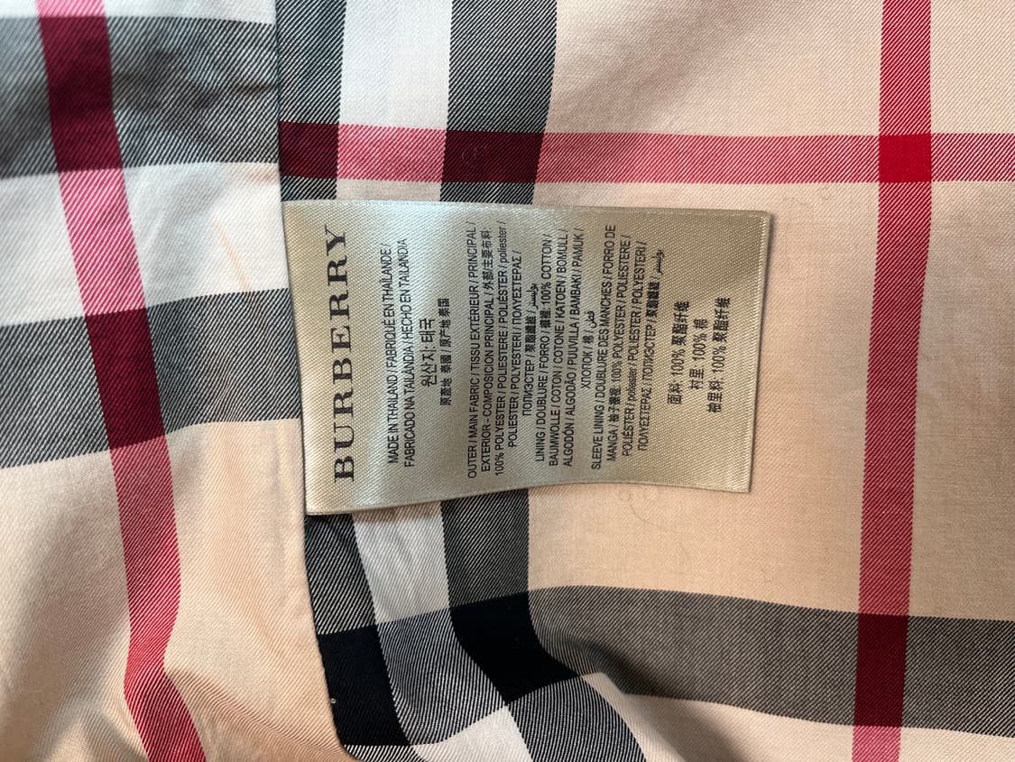 버버리 브릿 트렌치 코트 S 정품 상품이미지9