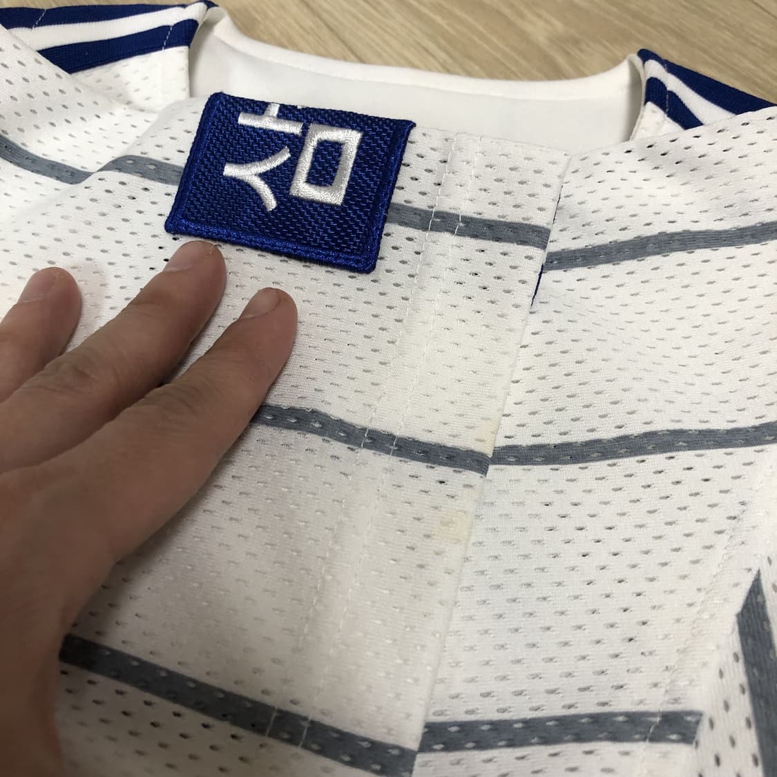 (90) 삼성 라이온즈 구자욱 65 홈 유니폼 져지 구자욱 유니폼 져지 상품이미지9