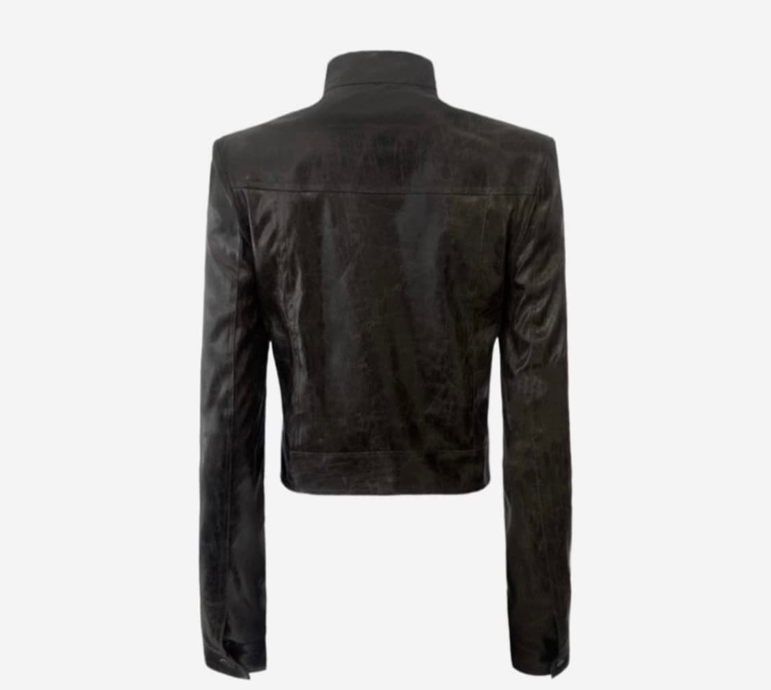 보헤미안서울 가죽자켓 브라운 상품이미지2