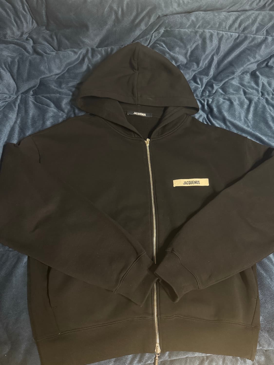 [XL] 자크뮈스 후드집업 LE HOODIE ZIP GROS GRAIN 상품이미지1