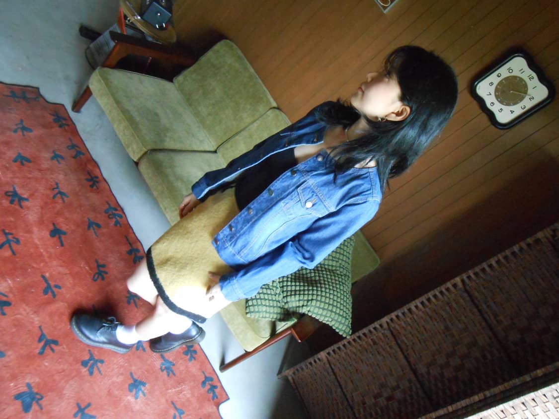 노카라 데님 자켓 상품이미지1