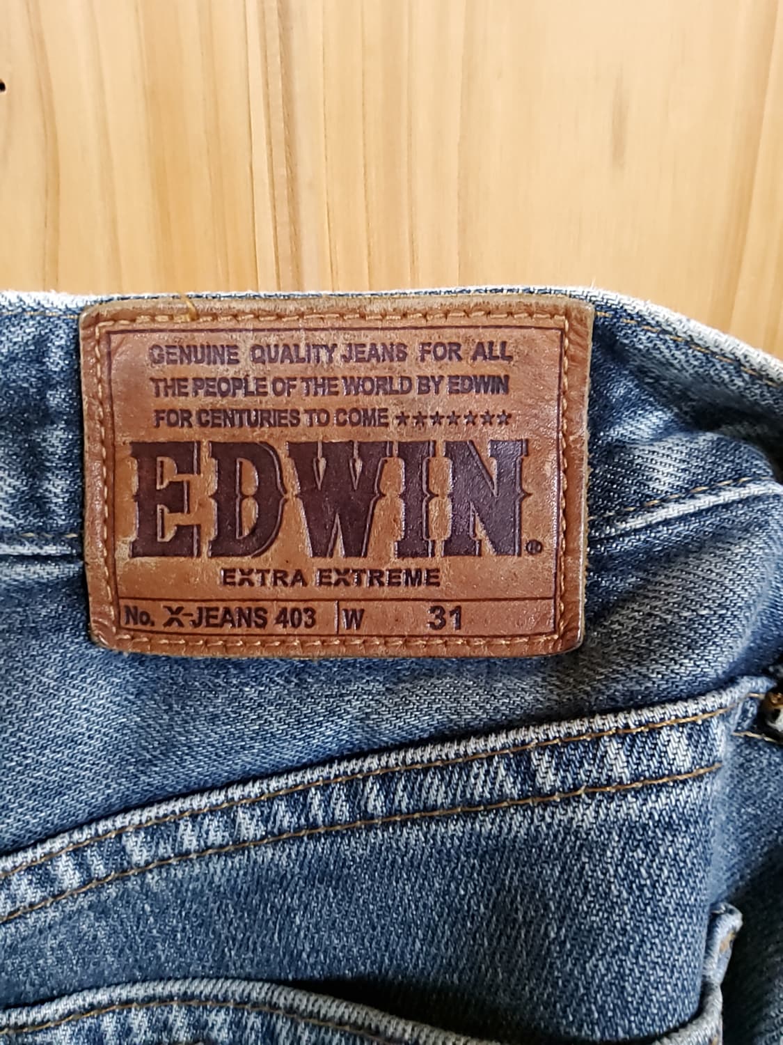 빈티지 Edwin 청바지  made in japan 31 상품이미지4
