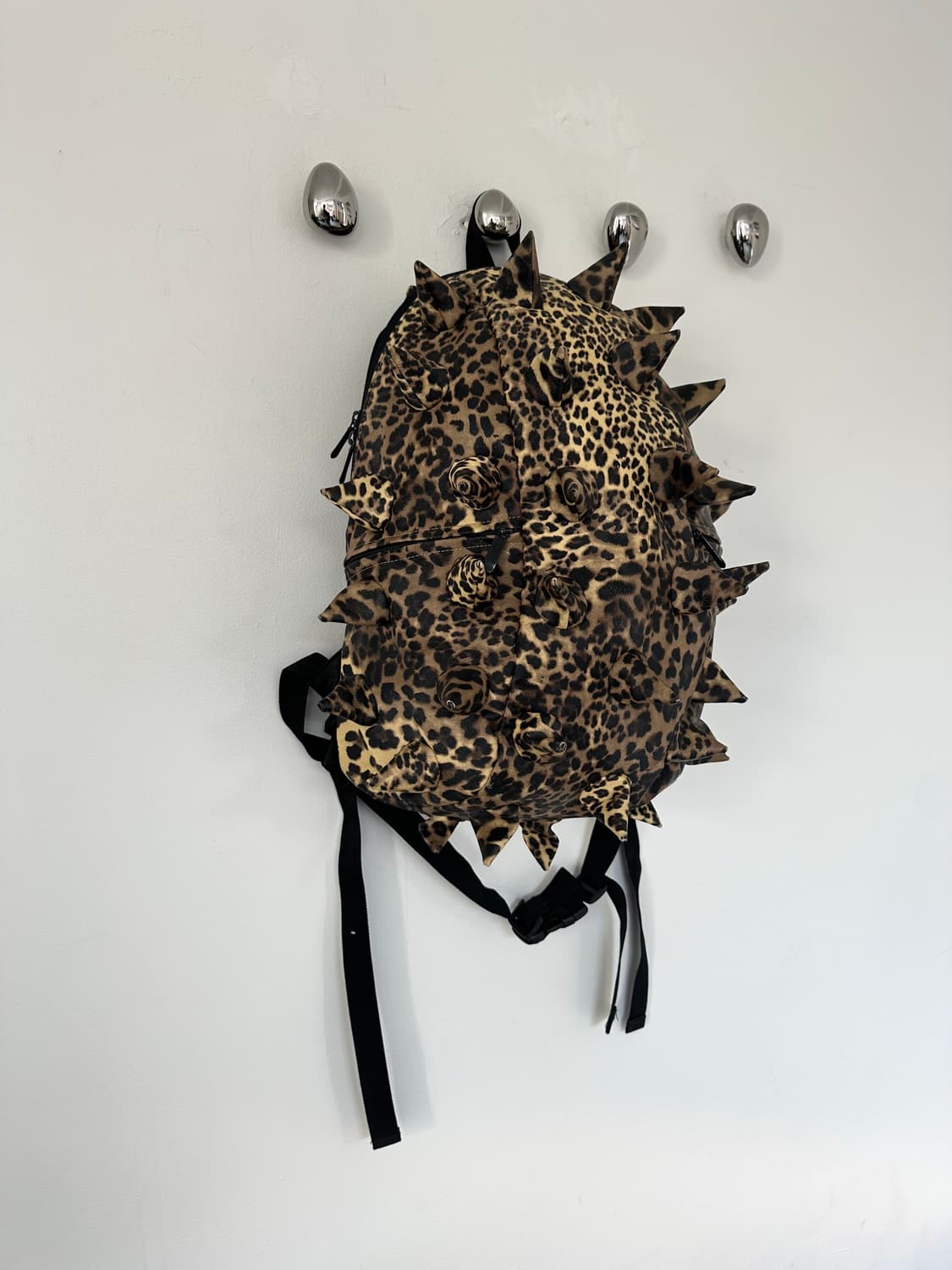 JPN VTG 레오파드 터틀 스파이크 백팩 상품이미지4