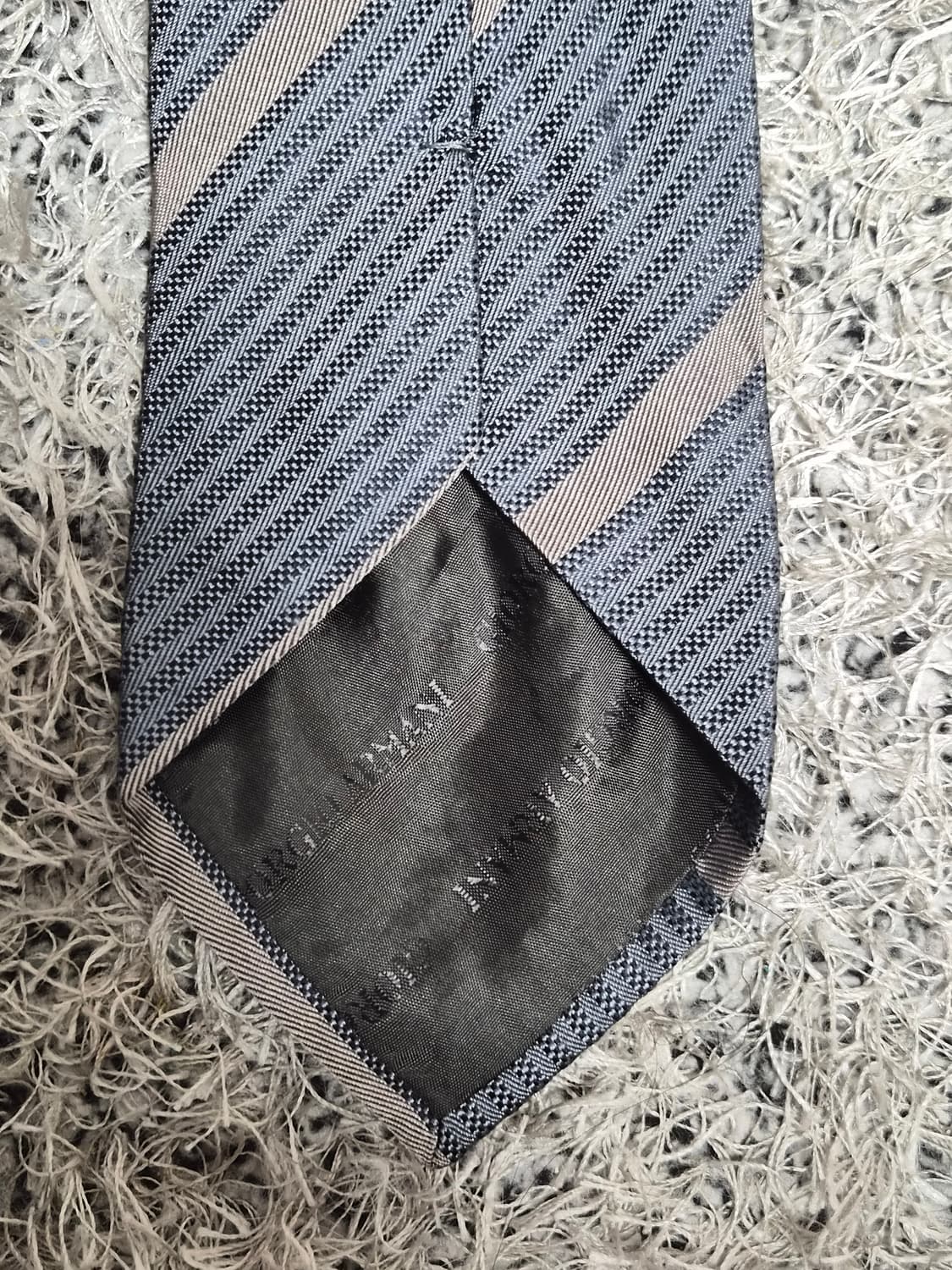 아르마니꼴레지오니 사선 패턴 넥타이 Free - N28 상품이미지5