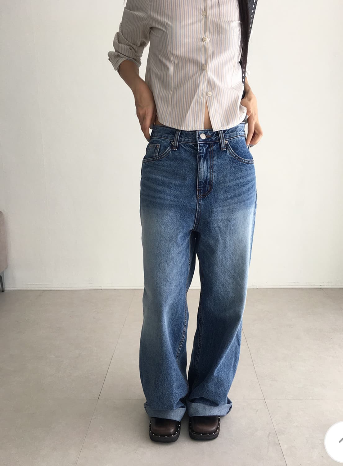 샵오르 데님 팬츠  상품이미지2