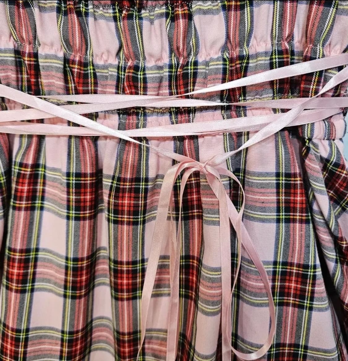 MAXICIMAM 맥시맘 체크 원피스 상품이미지3