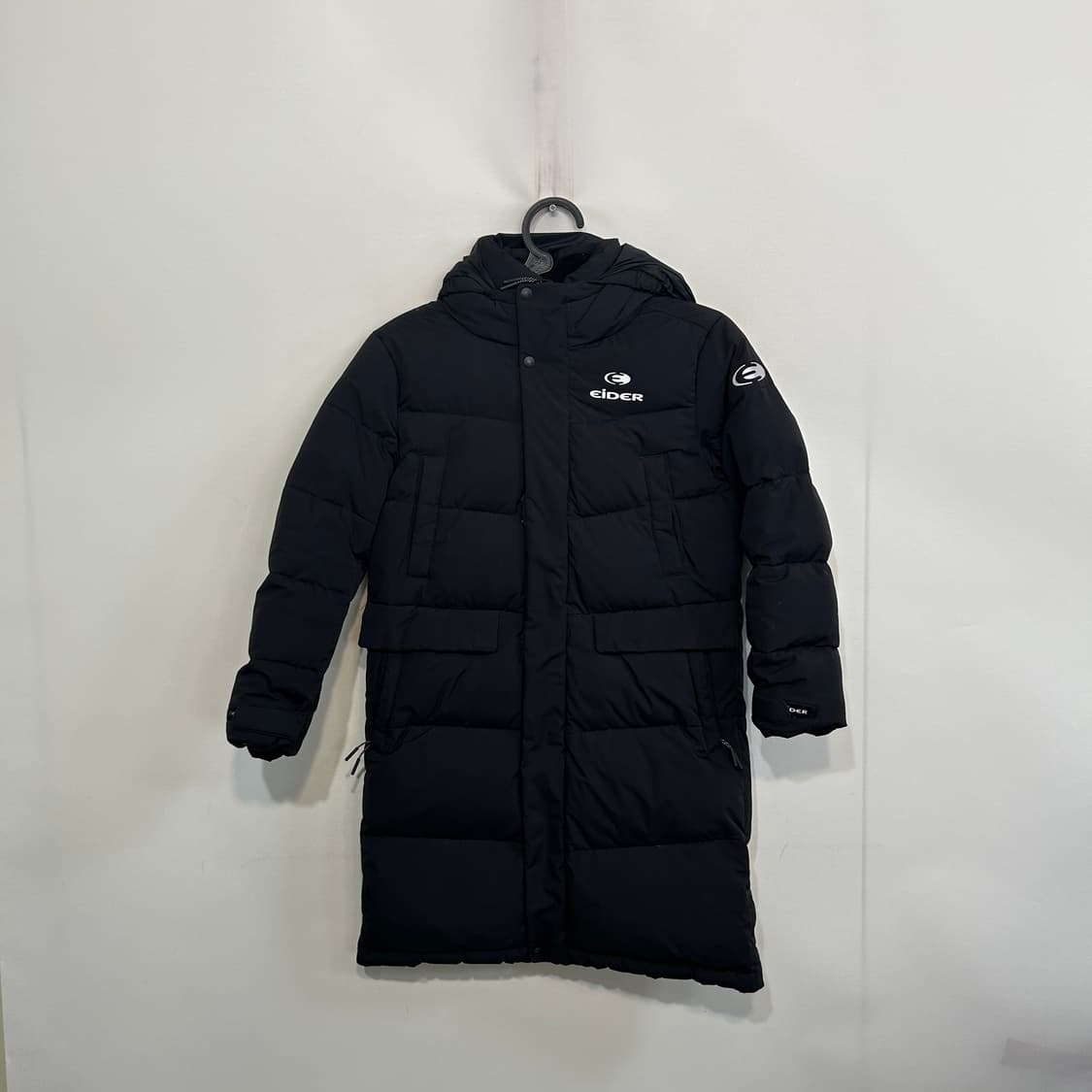 아이더 키즈 롱패딩 140 블랙 빵빵함 상품이미지1