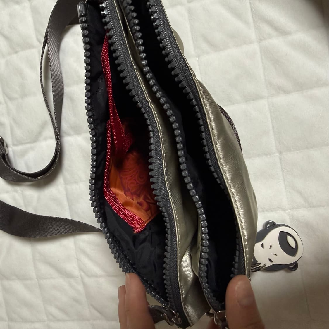 키플링 실버 미니 크로스백 상품이미지2