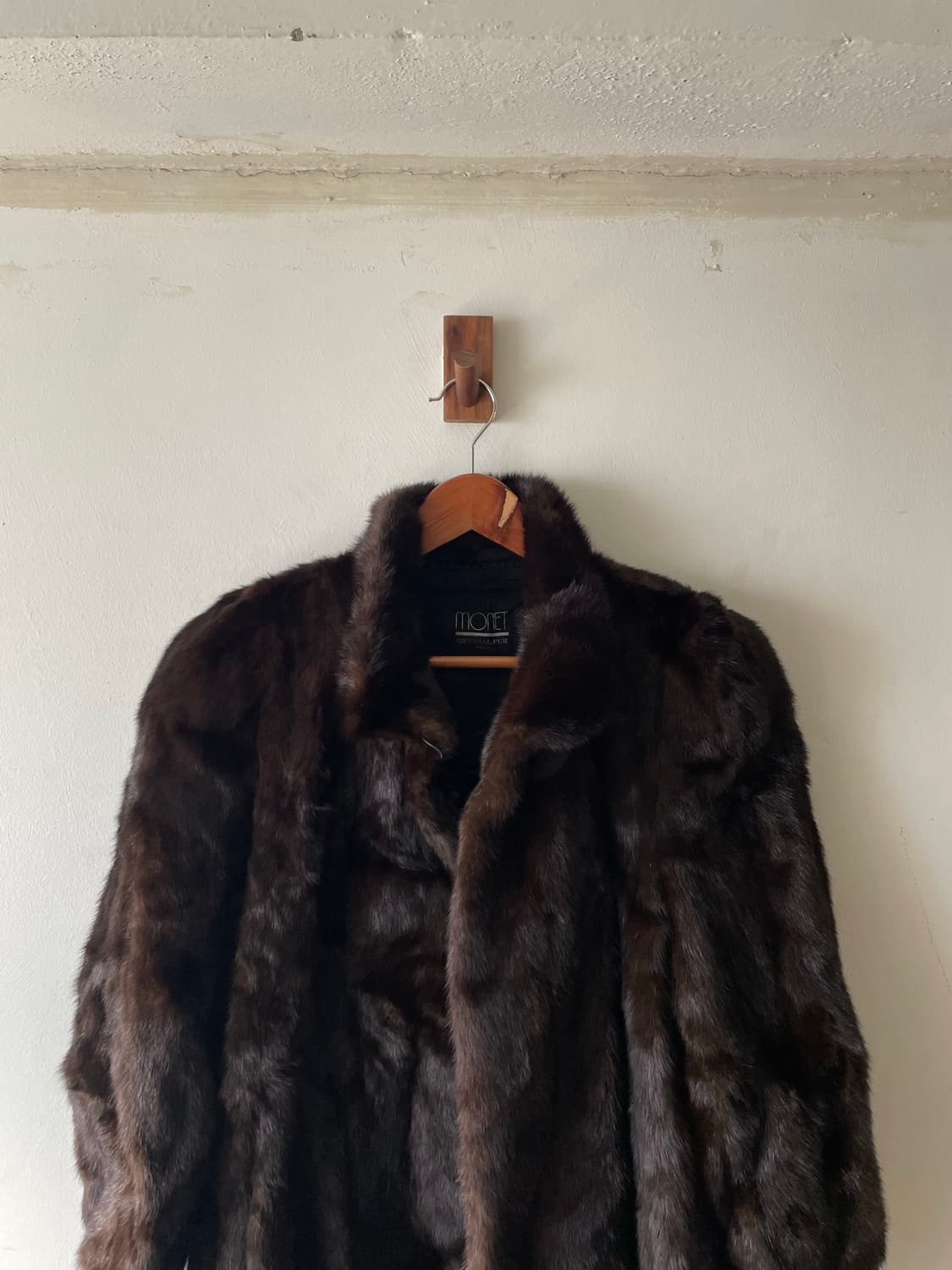 80-90's JPN Vintage Saga Mink Coat 상품이미지1