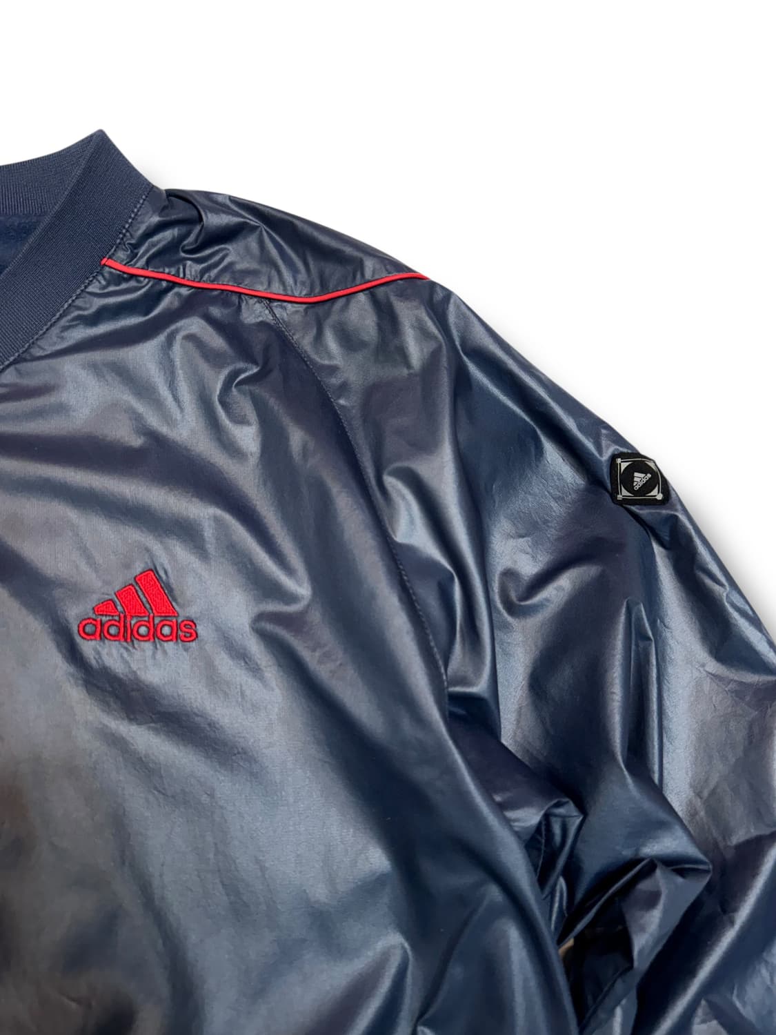 아디다스 네이비 웜업 바람막이 (L)    상품이미지2