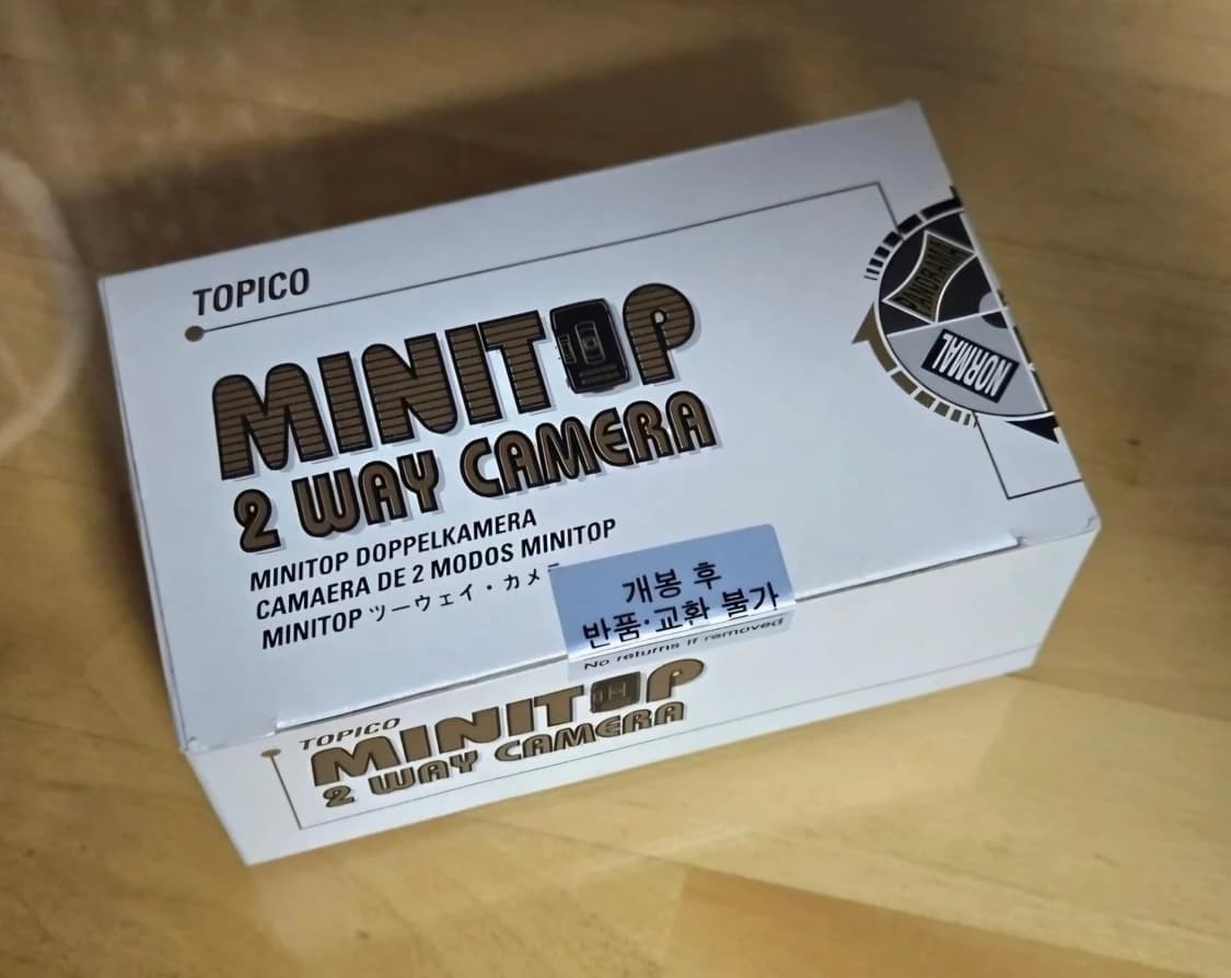 토피코 2way 필름카메라 (미개봉) 상품이미지2