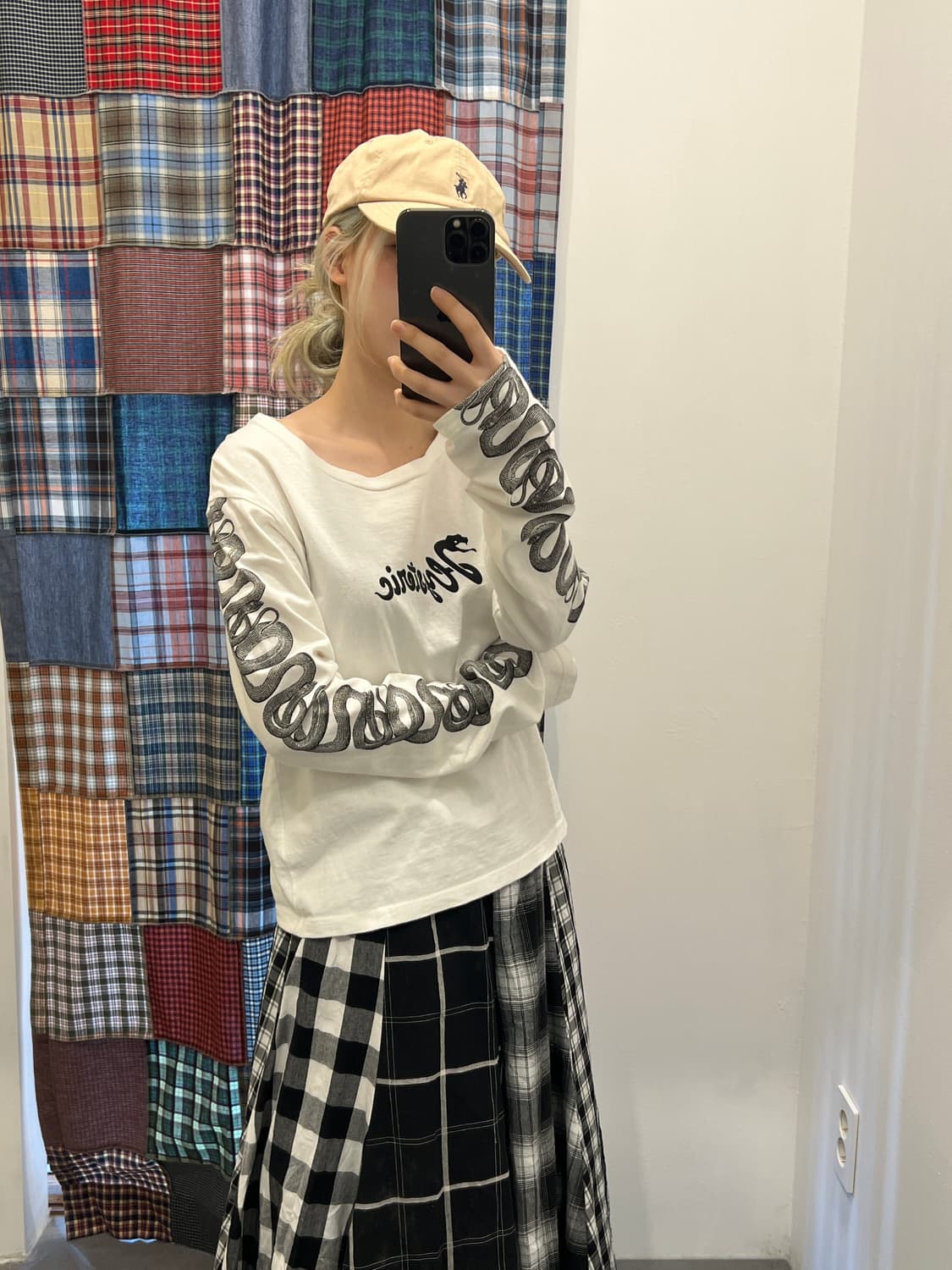 히스테릭 글래머 스네이크 롱슬리브 상품이미지4