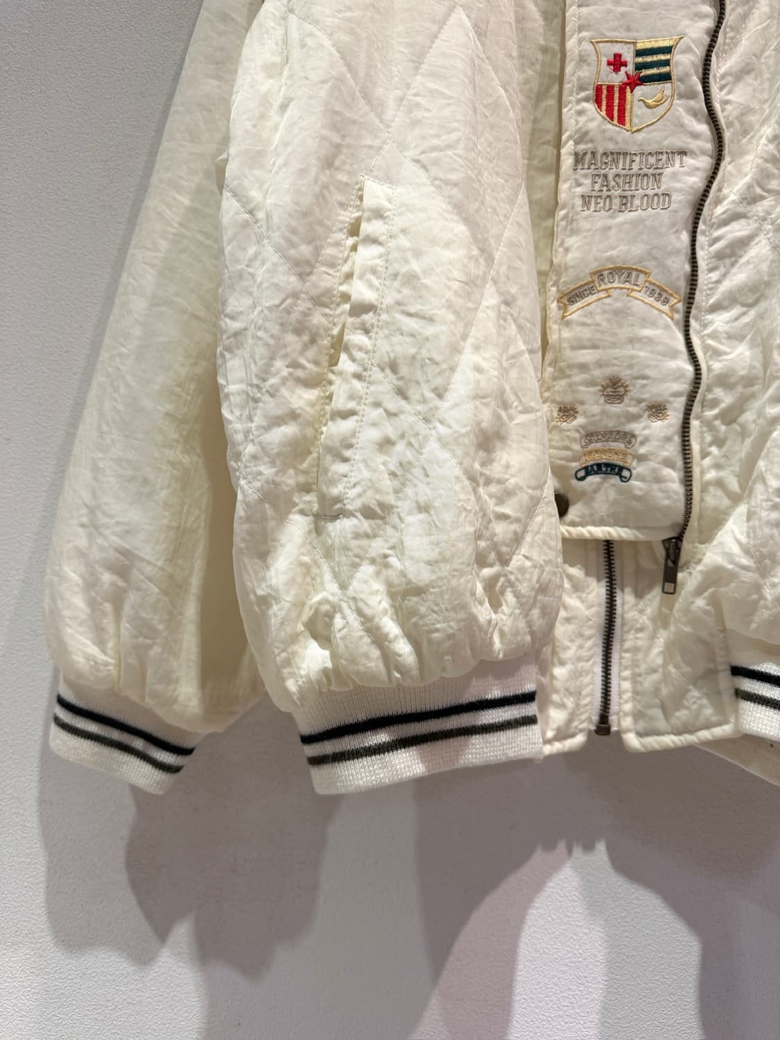 Neo Blood Vintage 90s Quilting Bomber 상품이미지5