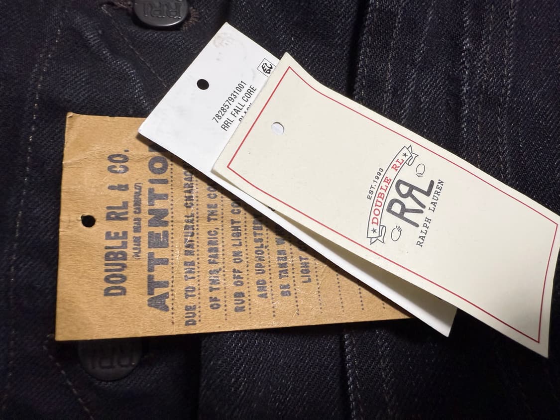 rrl lot271 블랙 L사이즈 상품이미지3