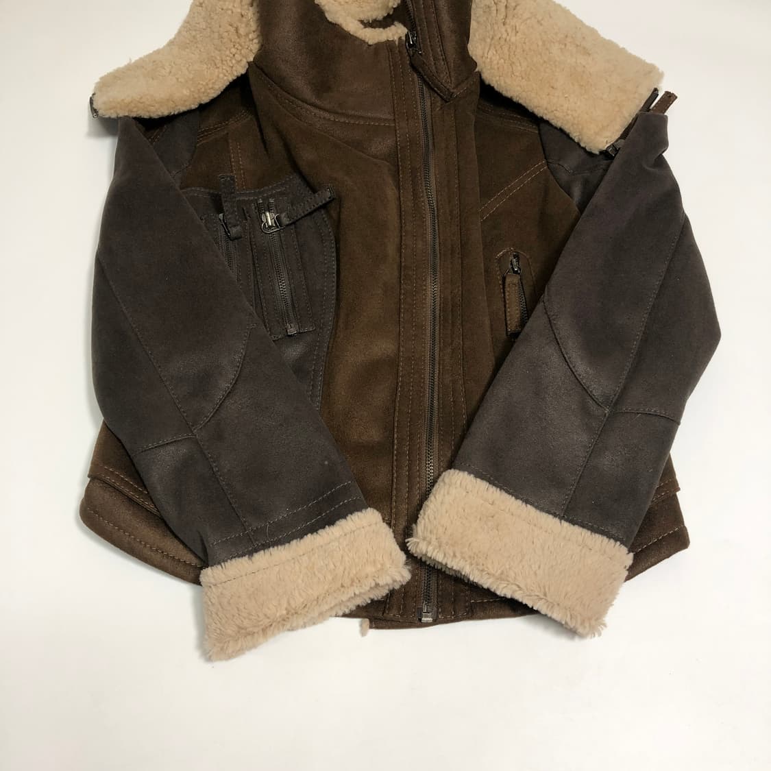 발렌시아 더블넥 양털 무스탕 66 상품이미지6