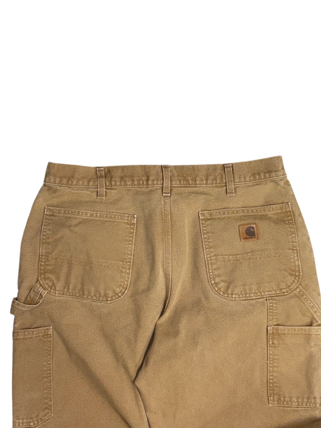 칼하트 b11 브라운 싱글니 카펜터 워크팬츠 상품이미지3