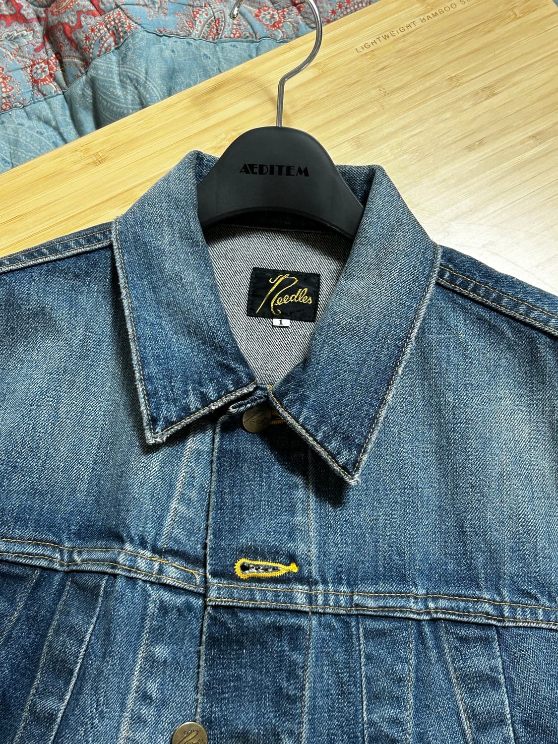 니들스 청자켓 1 사이즈 상품이미지2